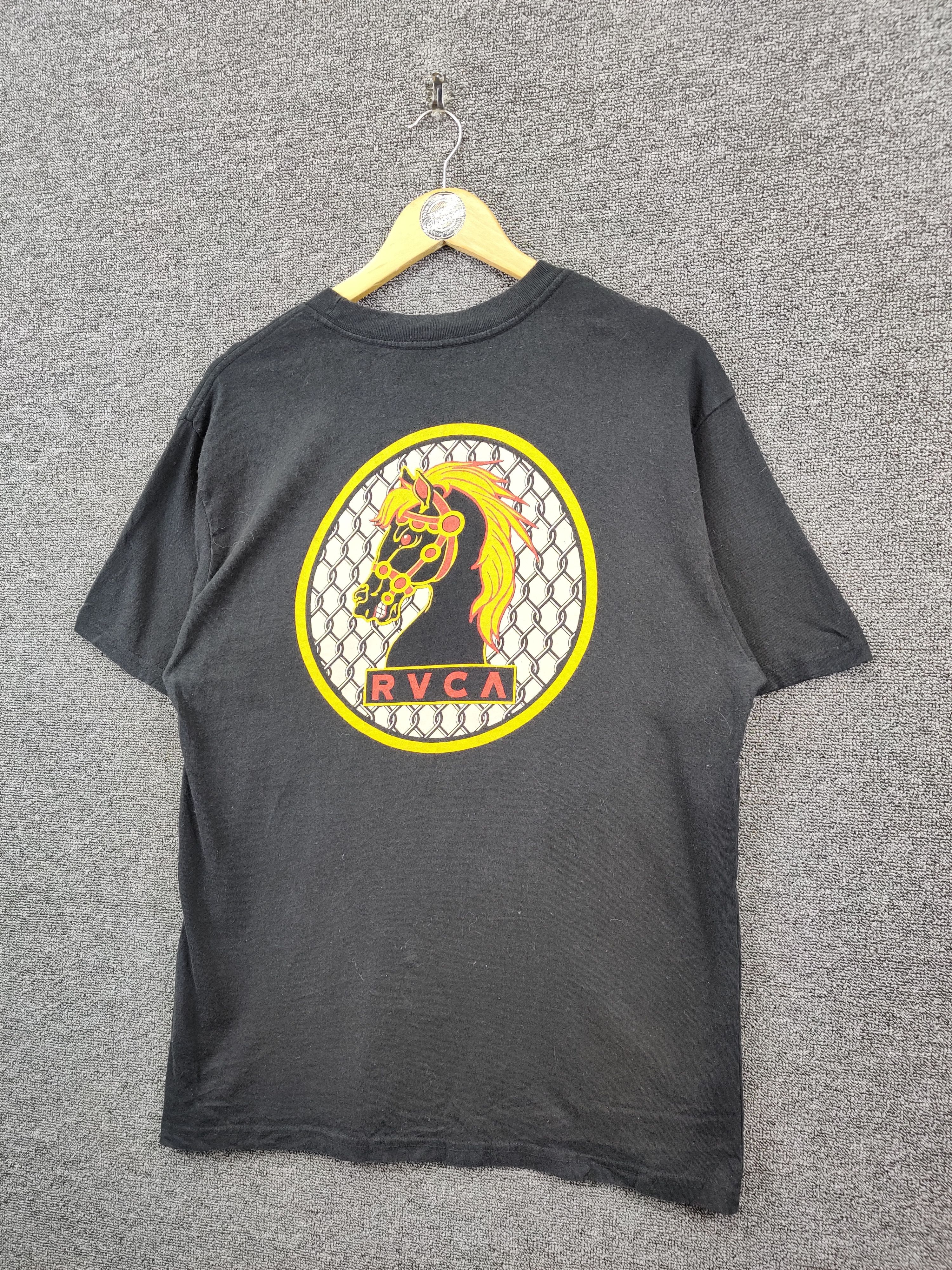 RVCA Vintage RVCA Big Logo Backhit Tee Tshirt Size US M / EU 48-50 / 2 - 2 Thumbnail