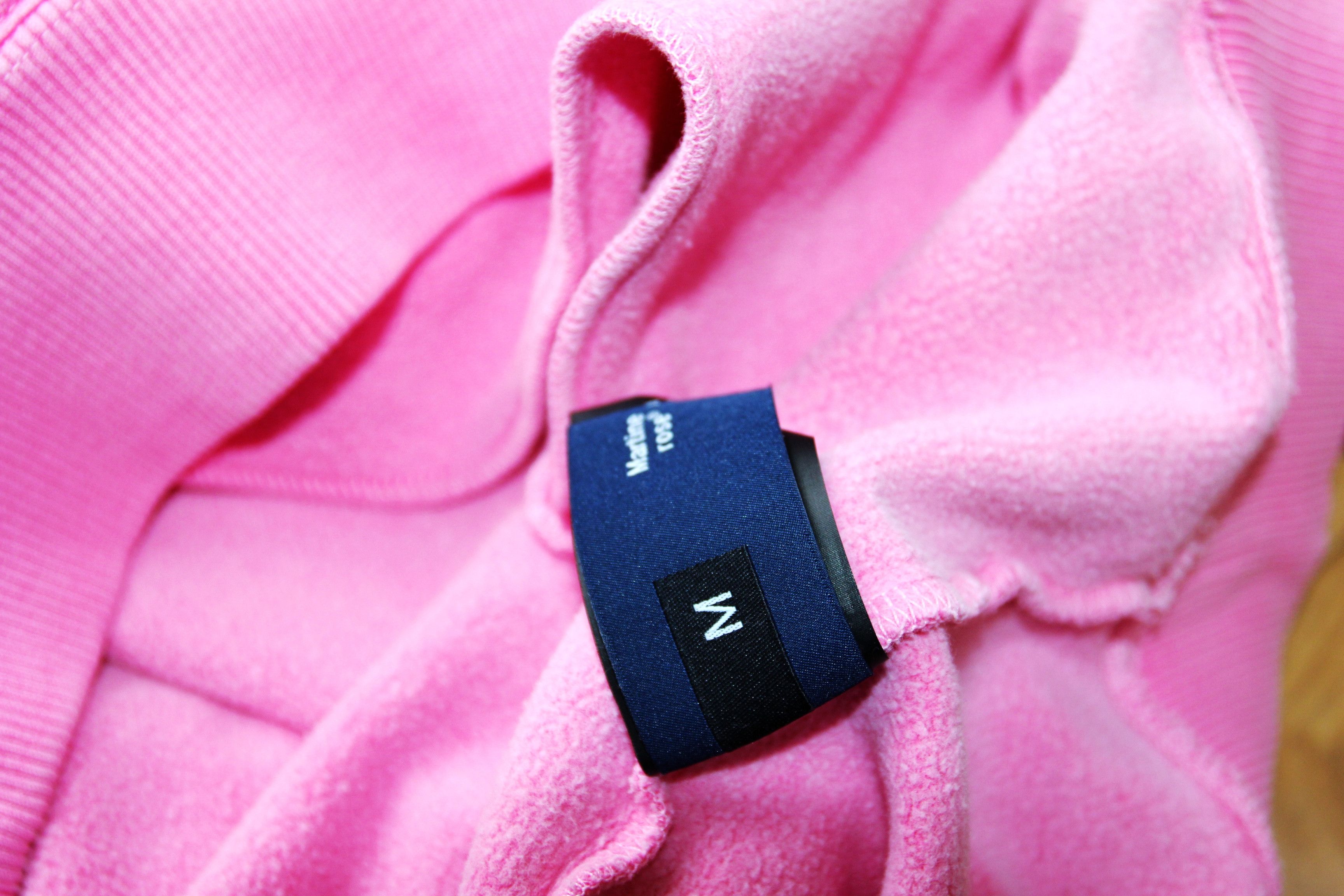 Martine Rose BNWT AW23 MARTINE ROSE CLASSIC HOODIE PINK M Size US M / EU 48-50 / 2 - 9 Thumbnail