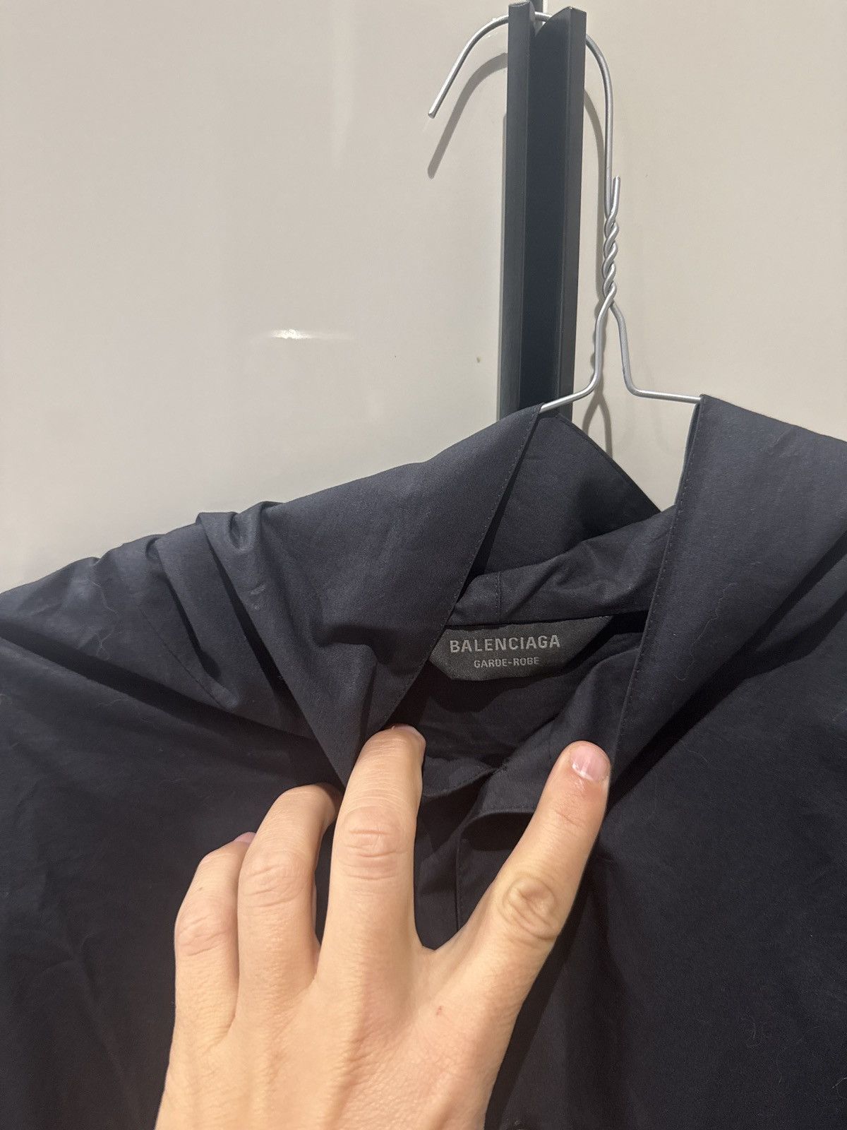 Balenciaga Balenciaga hooded shirt spring 25 Size US M / EU 48-50 / 2 - 9 Thumbnail