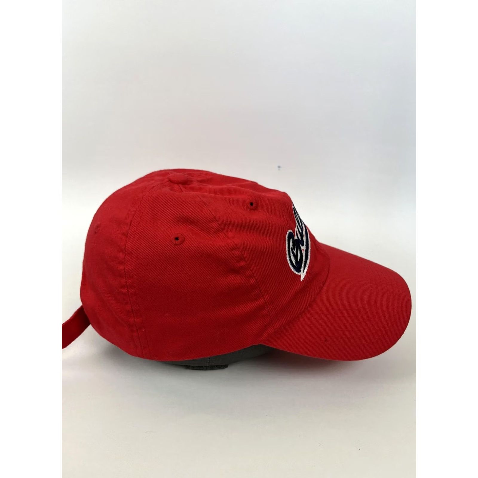 Vintage VTG Bulldogs Hat Cap Strap Back One Size Red Embroidered Baseball Adjustable Y2K Size ONE SIZE - 5 Thumbnail