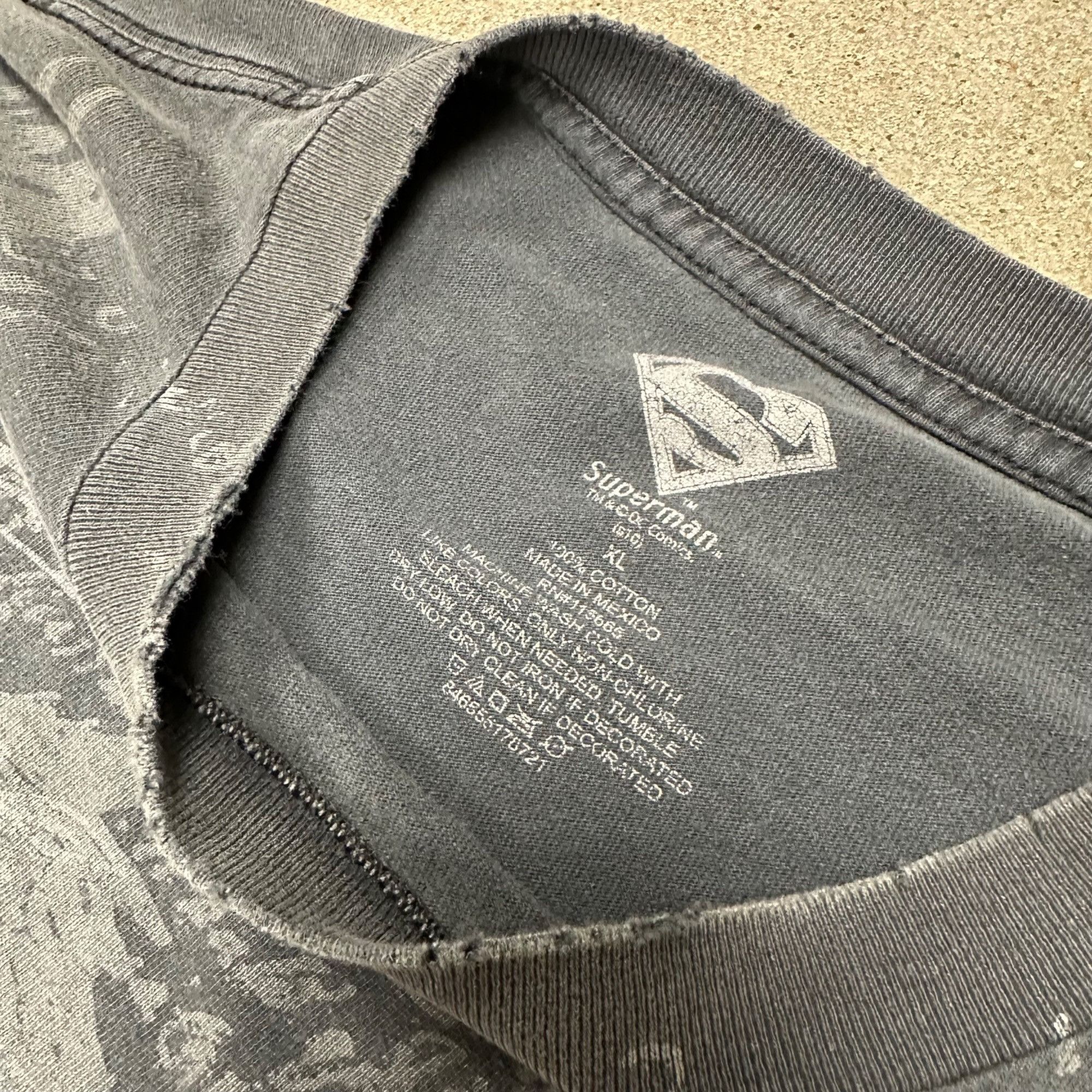 Vintage Vintage Y2K Superman Affliction Style Graphic Shirt Size US XL / EU 56 / 4 - 2 Thumbnail