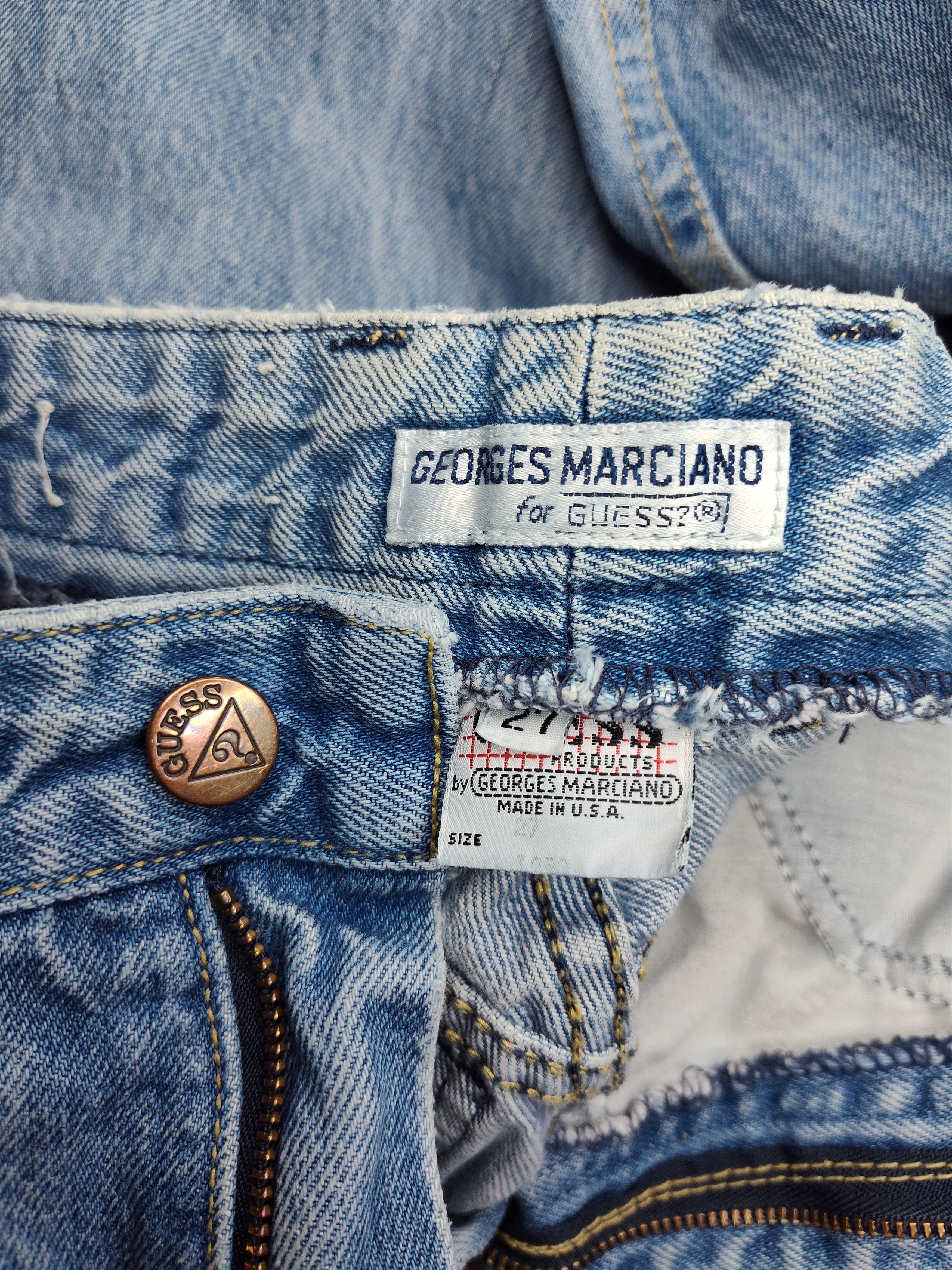 Guess Vintage 90s Georges Marciano for Guess jeans Size 27" / US 4 / IT 40 - 7 Thumbnail