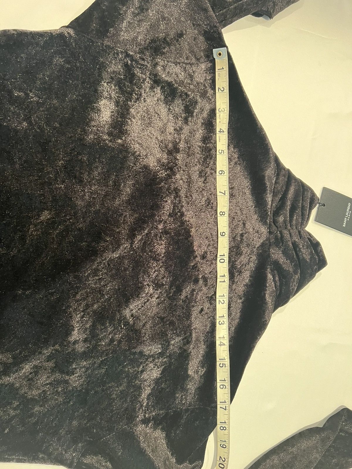 Saint Laurent Paris Saint Laurent wrap velvet shirt tunic.S . $1190 Size US S / EU 44-46 / 1 - 6 Thumbnail
