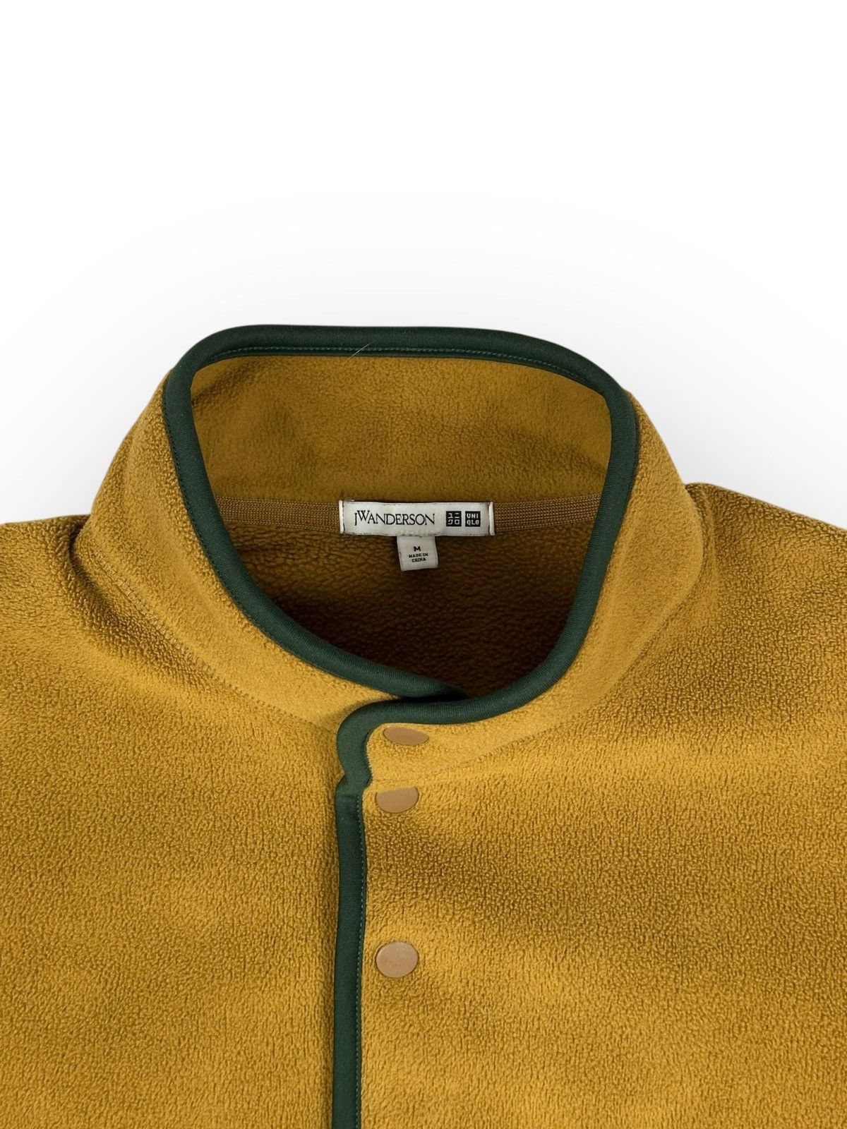 JW Anderson × Uniqlo UNIQLO JW Anderson Fleece Pullover Brown Navy Green M Size US M / EU 48-50 / 2 - 2 Thumbnail
