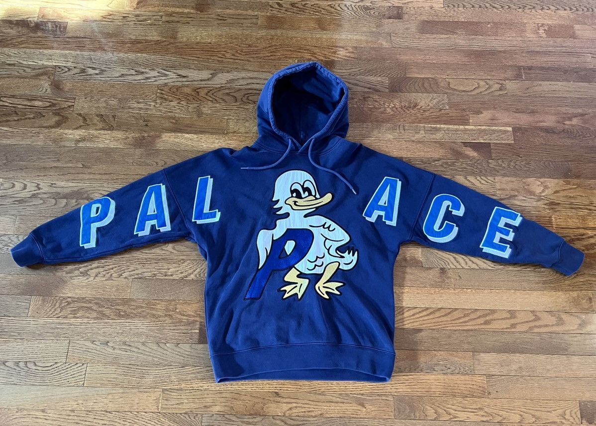 Palace Palace Duck Out Hoodie Navy sz L Size US L / EU 52-54 / 3 - 3 Thumbnail