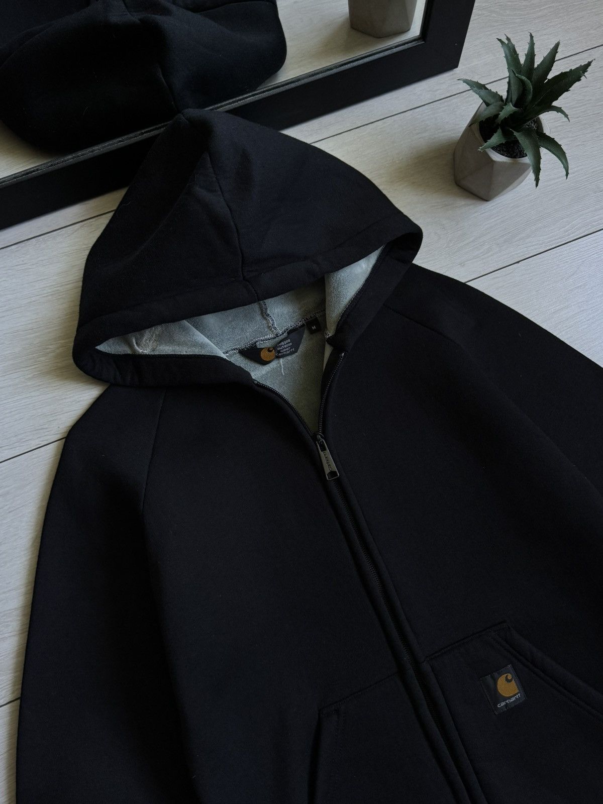 Carhartt Carhartt Car-Lux Hooded Thermo Sweat Jacket Size M / US 6-8 / IT 42-44 - 4 Thumbnail