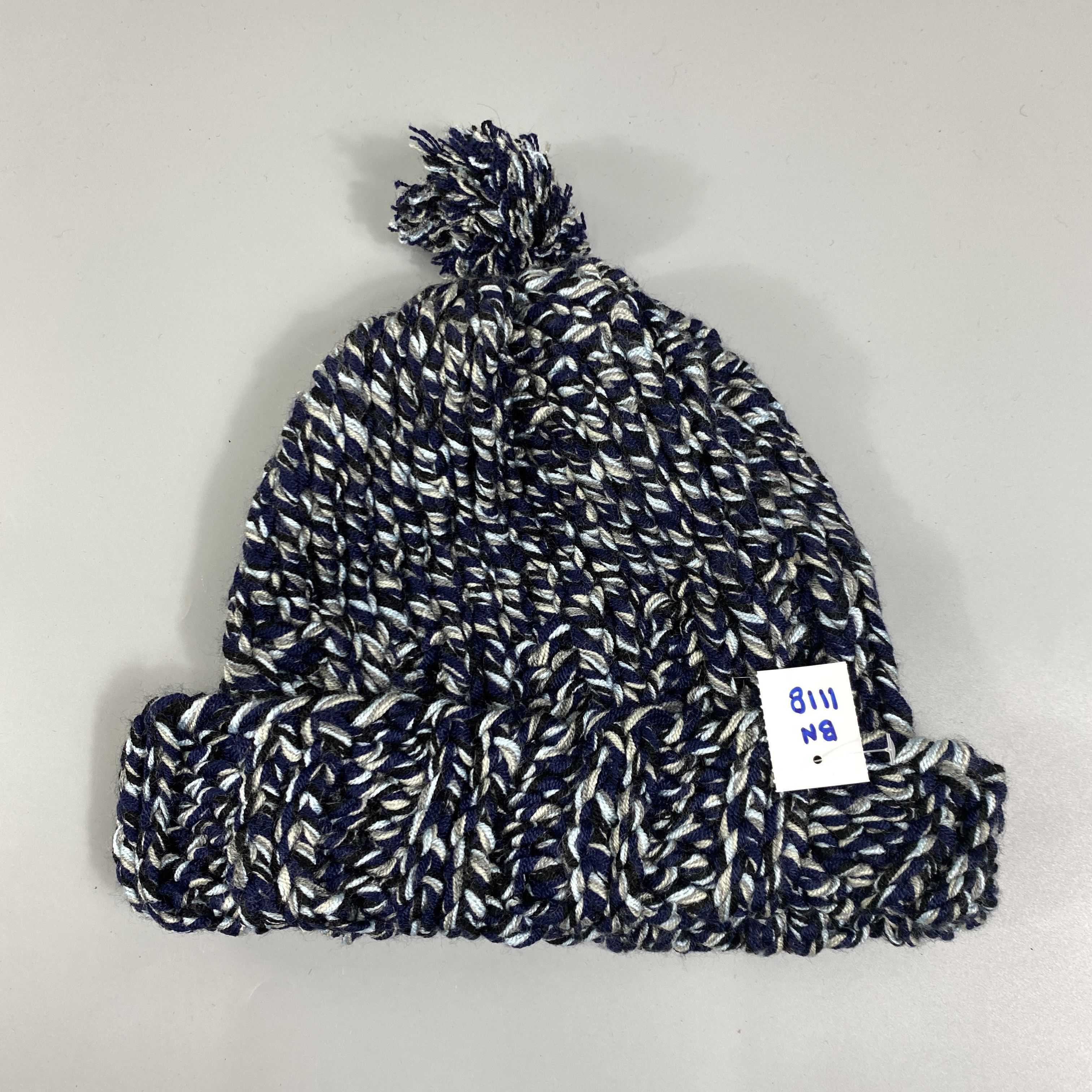 Japanese Brand Knit Snow Cap Beanie Hat With Pom Pom -BN1118 Size ONE SIZE - 6 Thumbnail