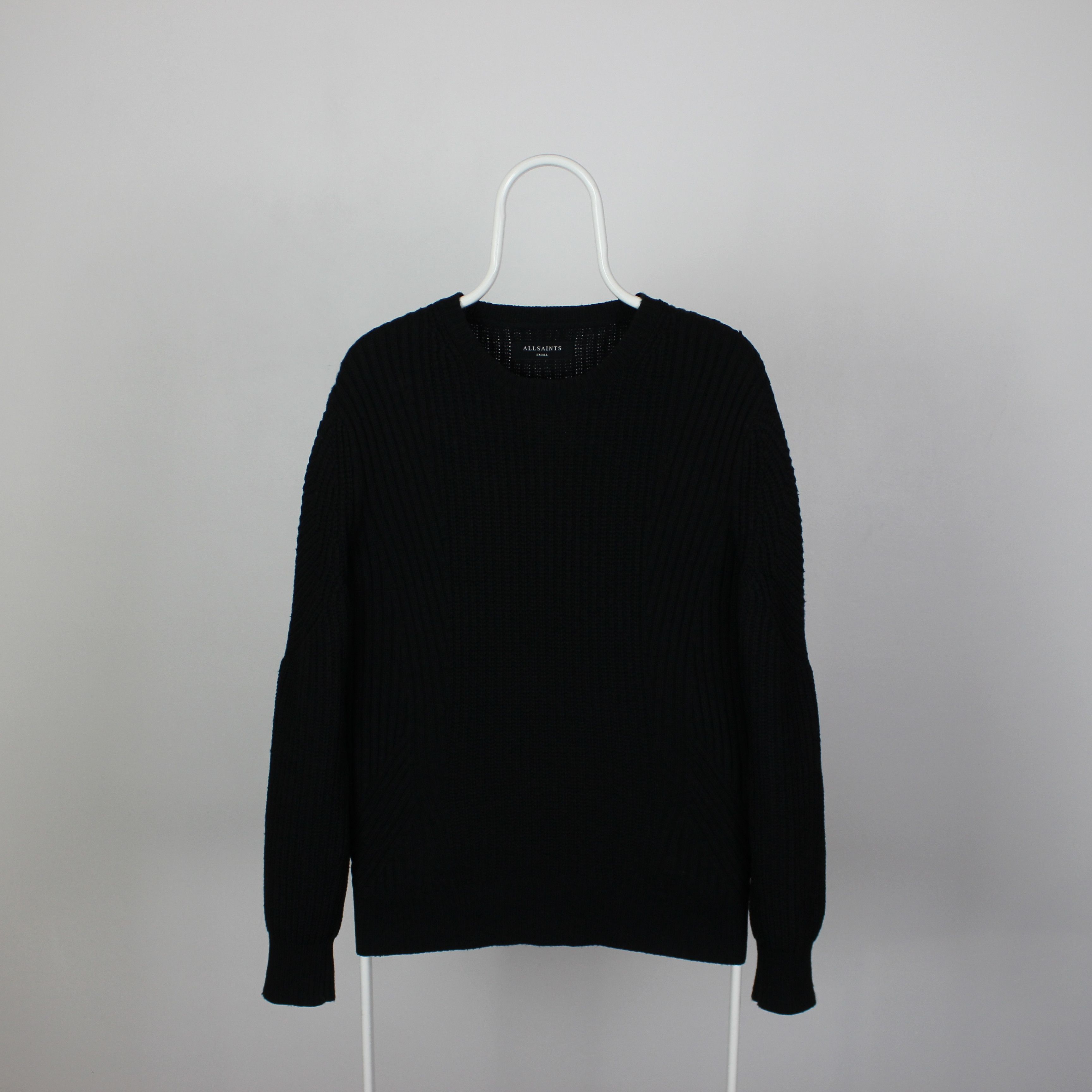 Allsaints Allsaints sweater men knitwear s m black hirem crew Size US S / EU 44-46 / 1 - 4 Thumbnail