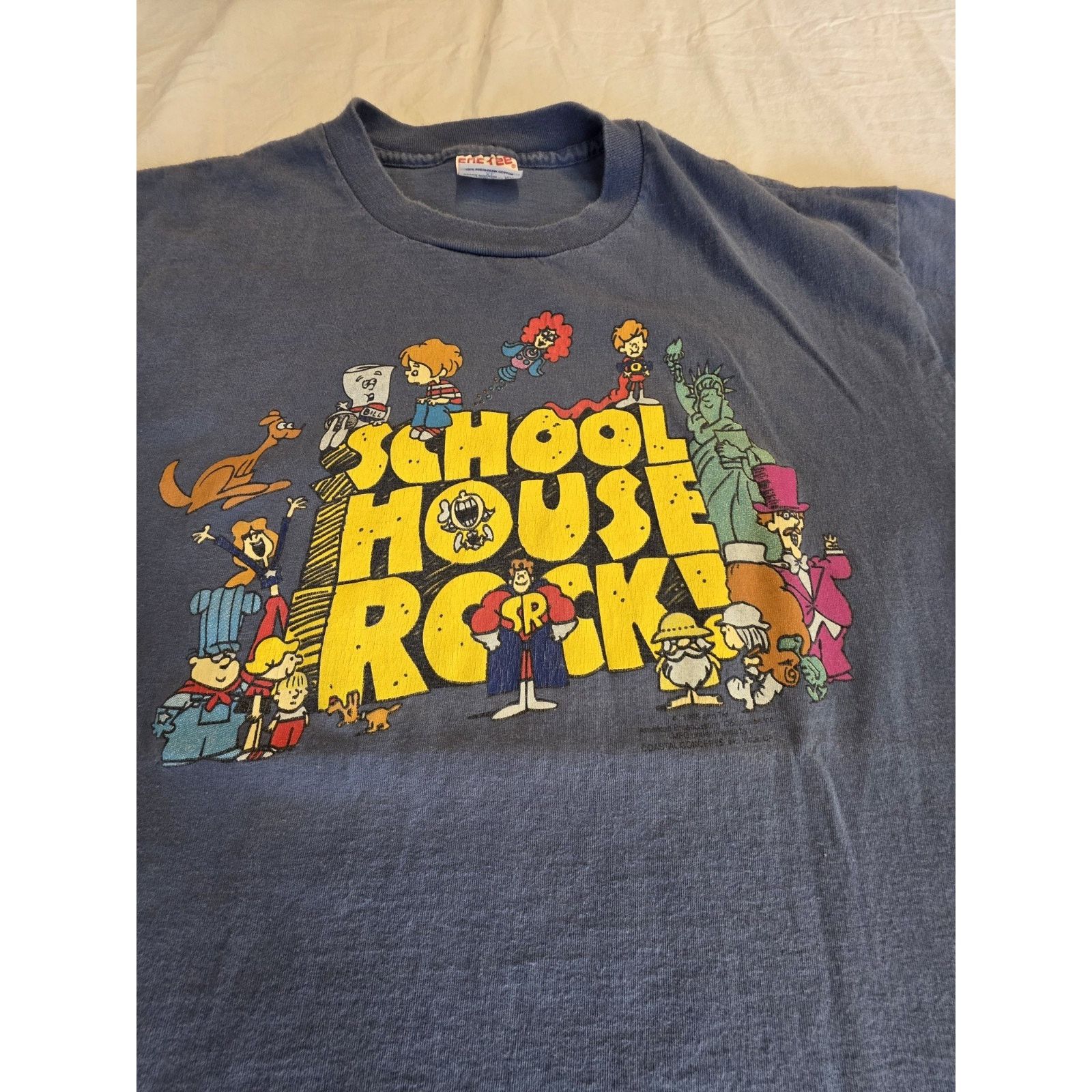 Other Vintage 1995 School House Rock XL T-Shirt Cartoon Made usa Size US XL / EU 56 / 4 - 4 Thumbnail