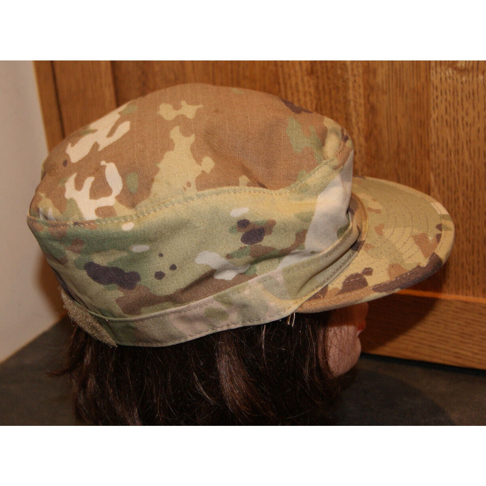 Other US Army Patrol Cap 7 3/8 Military Issued NYCO Woodland Size ONE SIZE - 3 Thumbnail