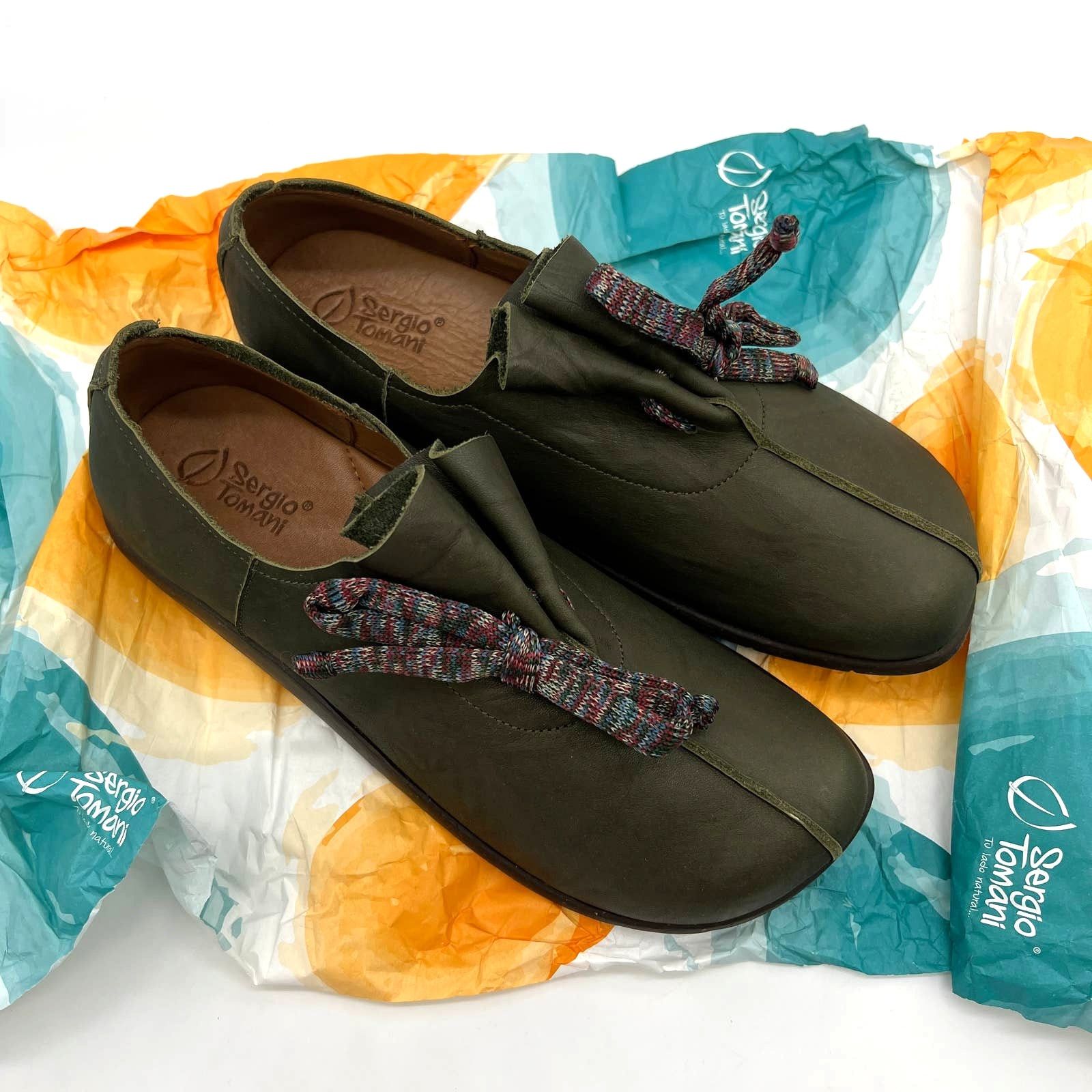 Other Sergio Tomani Leather Slip-On Shoes Womens Size 7.5US Size US 7.5 / IT 37.5 - 1 Thumbnail