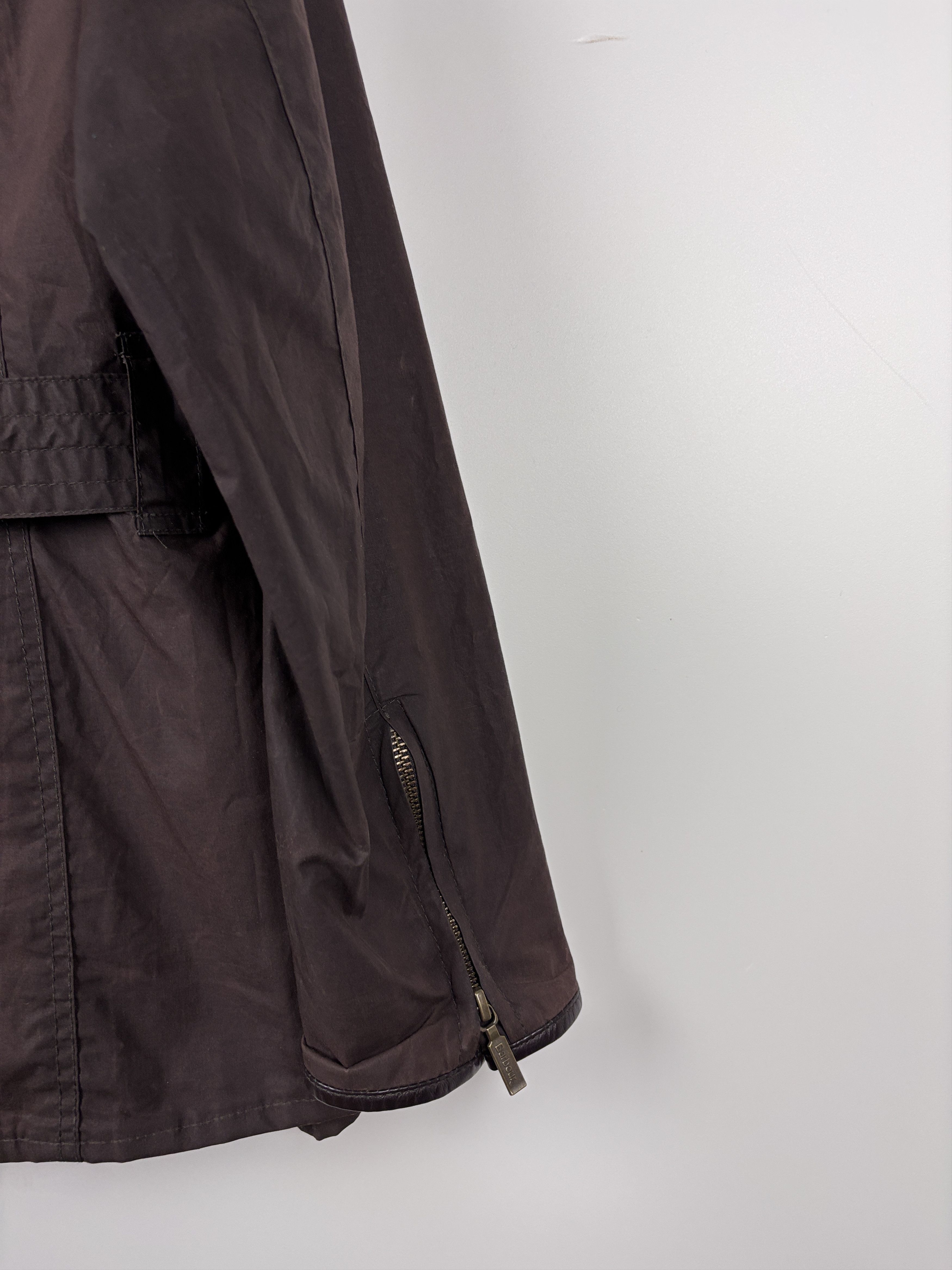 Barbour Barbour Explorer Waxed Belted Jacket Brown UK 16 / US 12 Size XL / US 12-14 / IT 48-50 - 8 Thumbnail