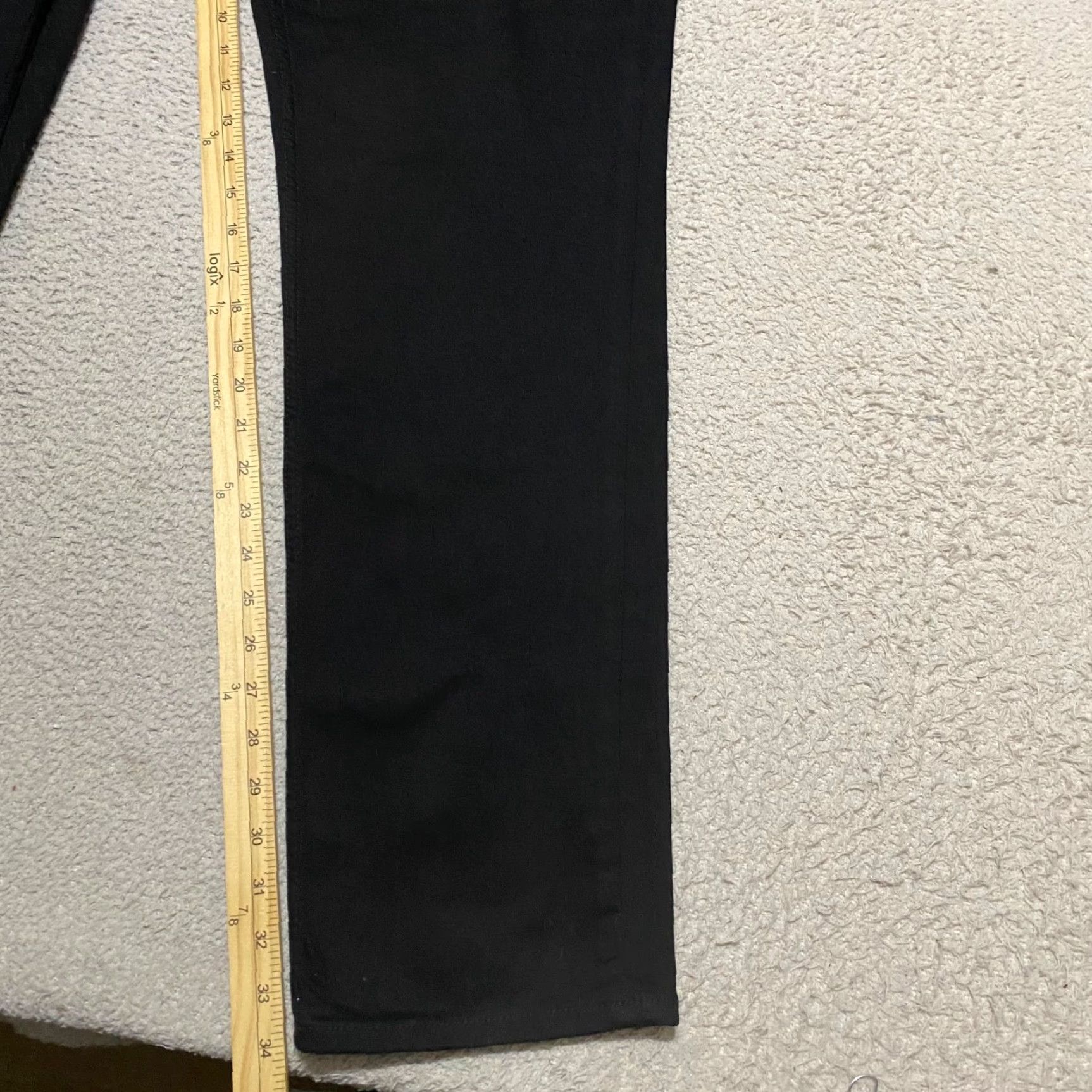 Old Navy Old Navy Mens Jeans Slim Dark Wash Black Denim 40x34 Mid Rise Stretch Tapered 5-Pocket Denim Size US 40 / EU 56 - 6 Thumbnail
