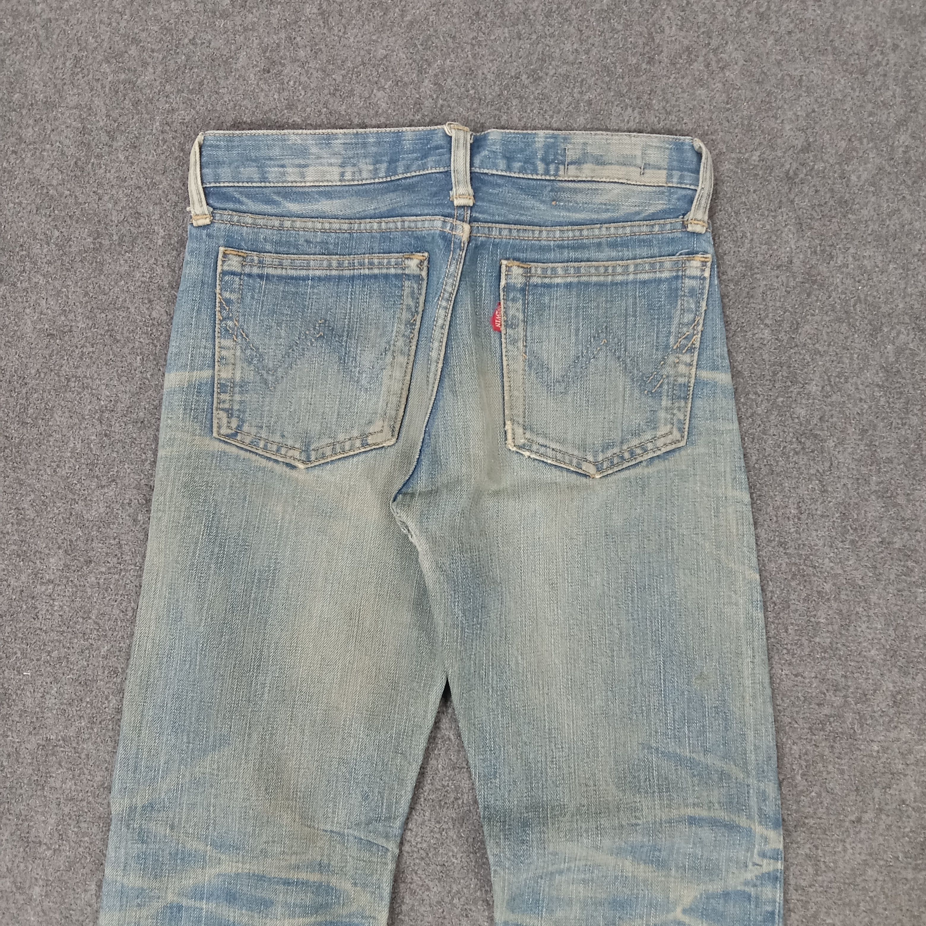 Edwin × Vintage Edwin American Distressed Style Denim Jeans Size US 26 / EU 42 - 7 Thumbnail