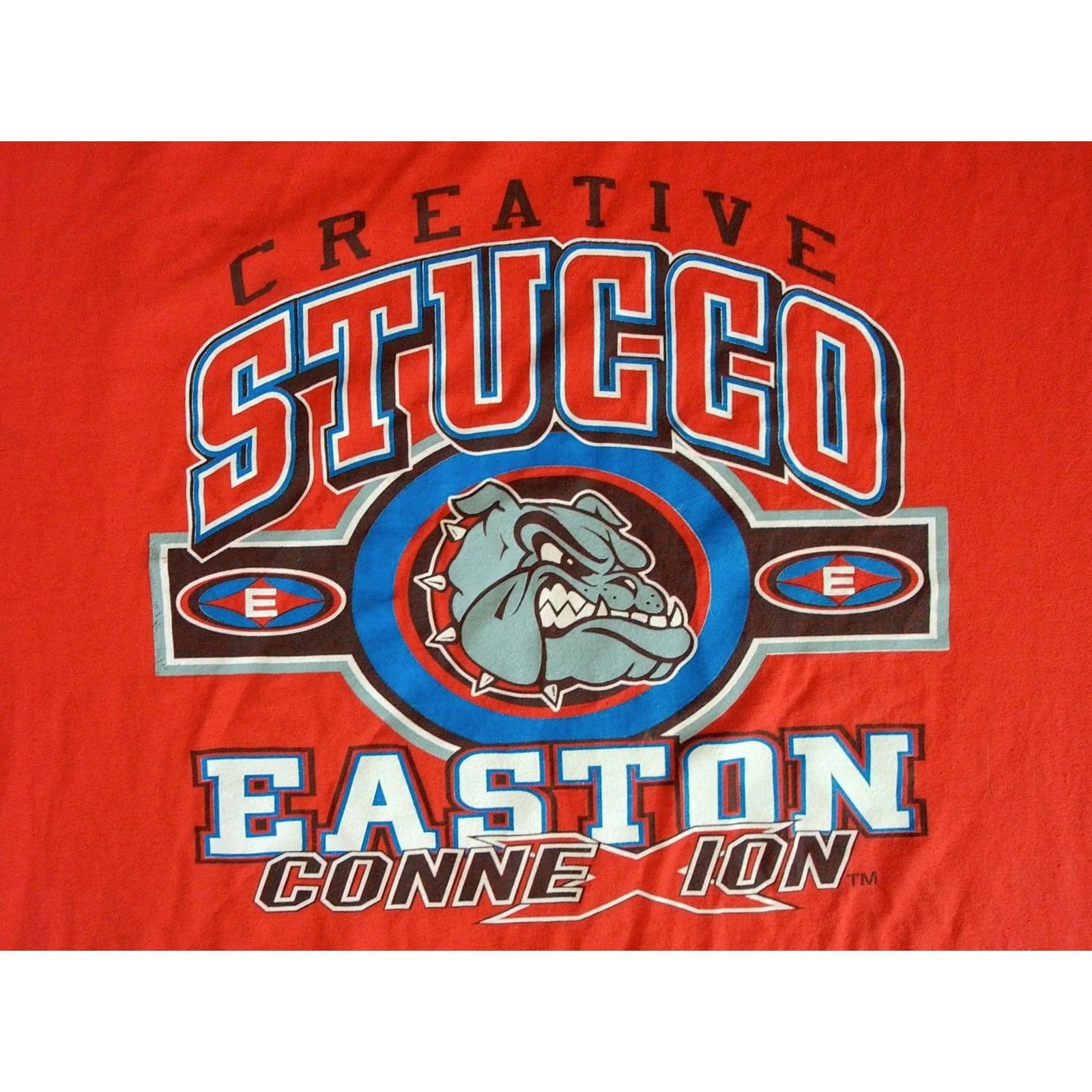 Jerzees VTG Jerzees EASTON Connexion Baseball T-Shirt M XL Red Mens 90s Graphic Print Crew Neck Short Sleeve Cotton/Polyester Shirt Size US XL / EU 56 / 4 - 3 Thumbnail