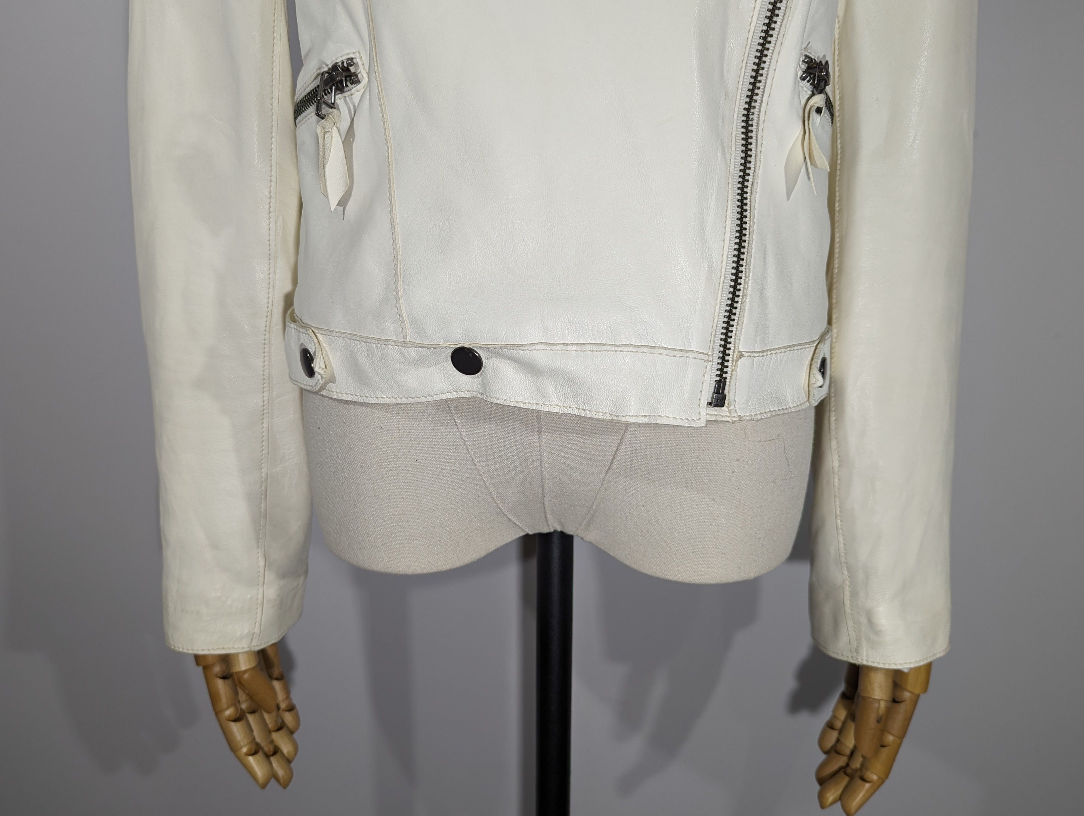 Leather Graham & Spencer Made In USA Leather Jacket Luxury Brand Size M / US 6-8 / IT 42-44 - 8 Thumbnail
