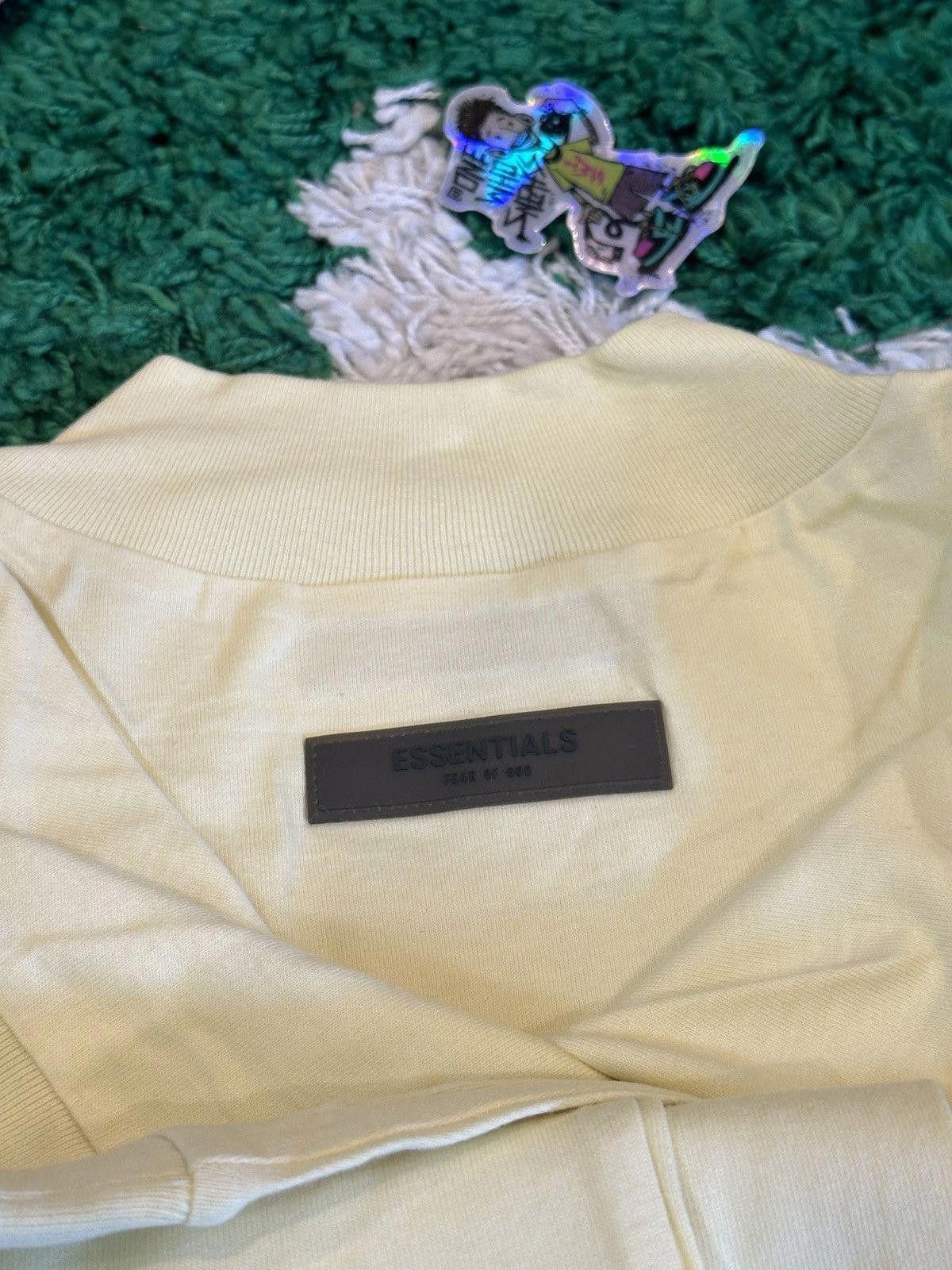Fear of God Fear of God Essentials L/S Tee Canary Size XL Size US XL / EU 56 / 4 - 8 Thumbnail