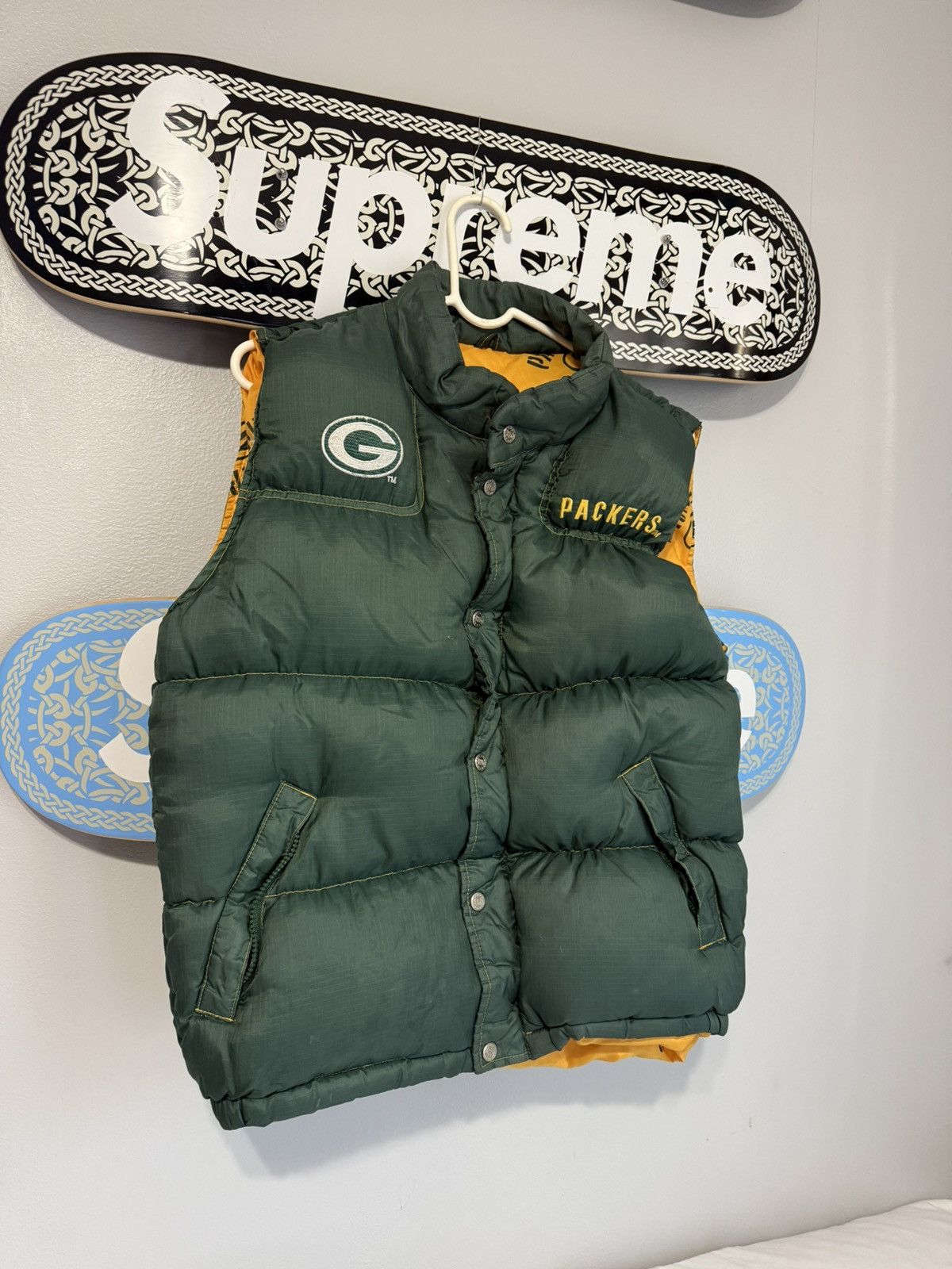 Triple F.A.T. Goose 94’ Green Bay Packers Vest Size US S / EU 44-46 / 1 - 3 Thumbnail