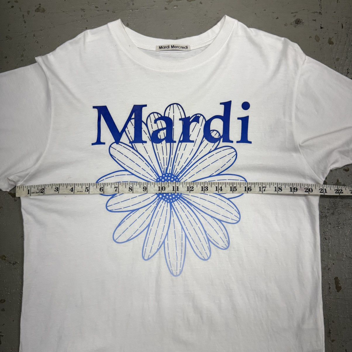 Japanese Brand Mardi Mercredi Flower Tee Size M / US 6-8 / IT 42-44 - 3 Thumbnail