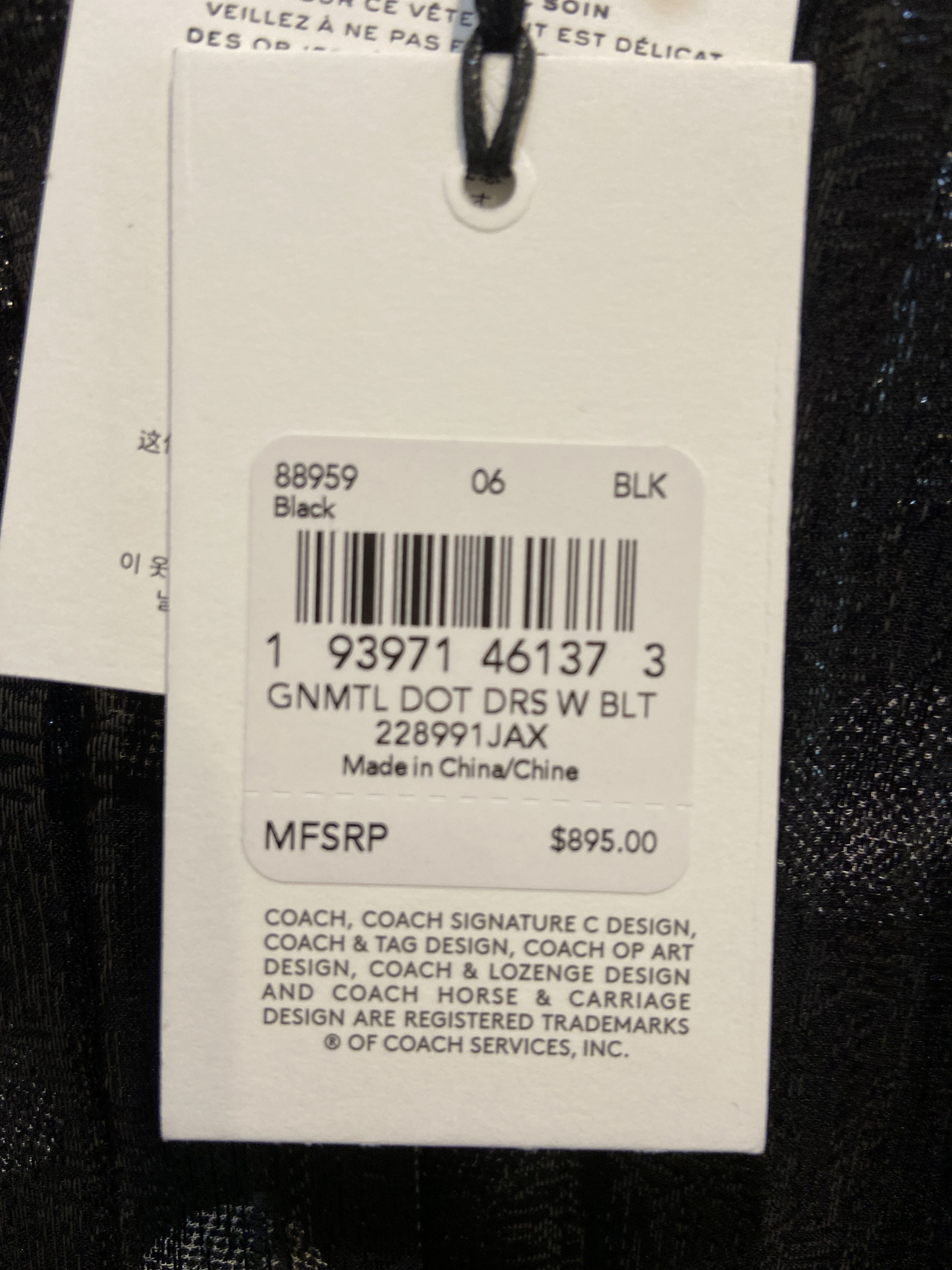 Coach Coach Dress Size M / US 6-8 / IT 42-44 - 3 Thumbnail
