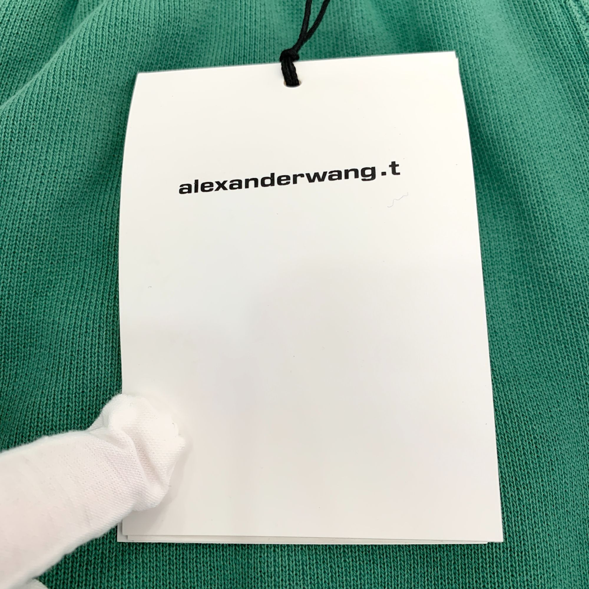 Alexander Wang Alexander Wang.T Green Jogger Sweatpants Elastic Waistband P Size 27" / US 4 / IT 40 - 8 Thumbnail