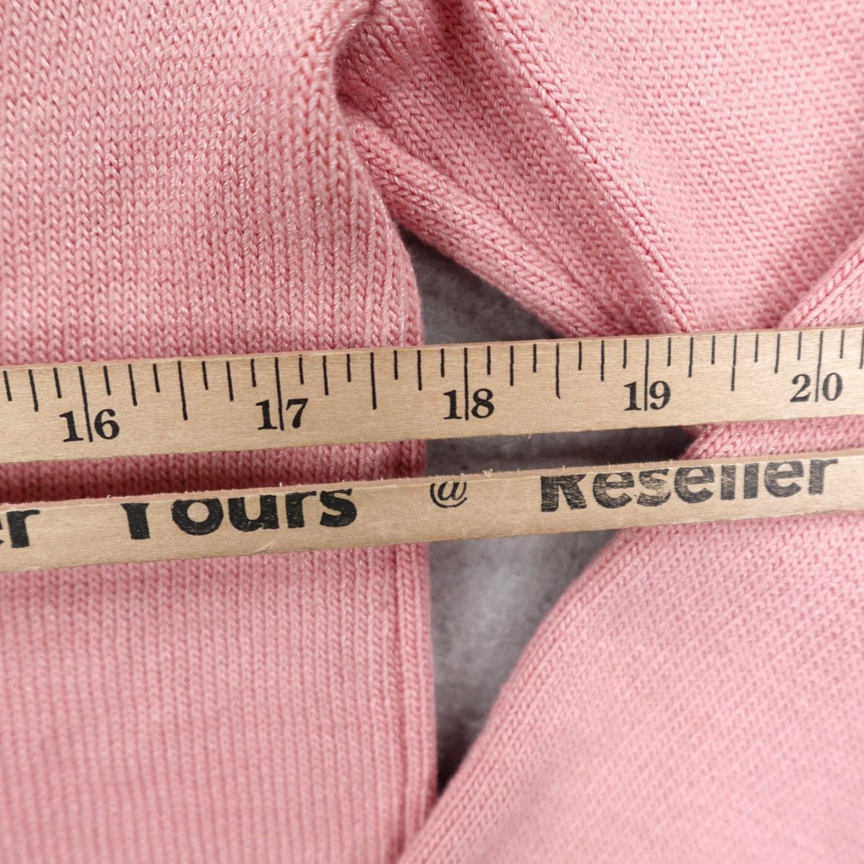 St. John St John Sweater Womens Small Pink Wool Blend Zip Jacket Elbow Patches Cardigan Size S / US 4 / IT 40 - 6 Thumbnail