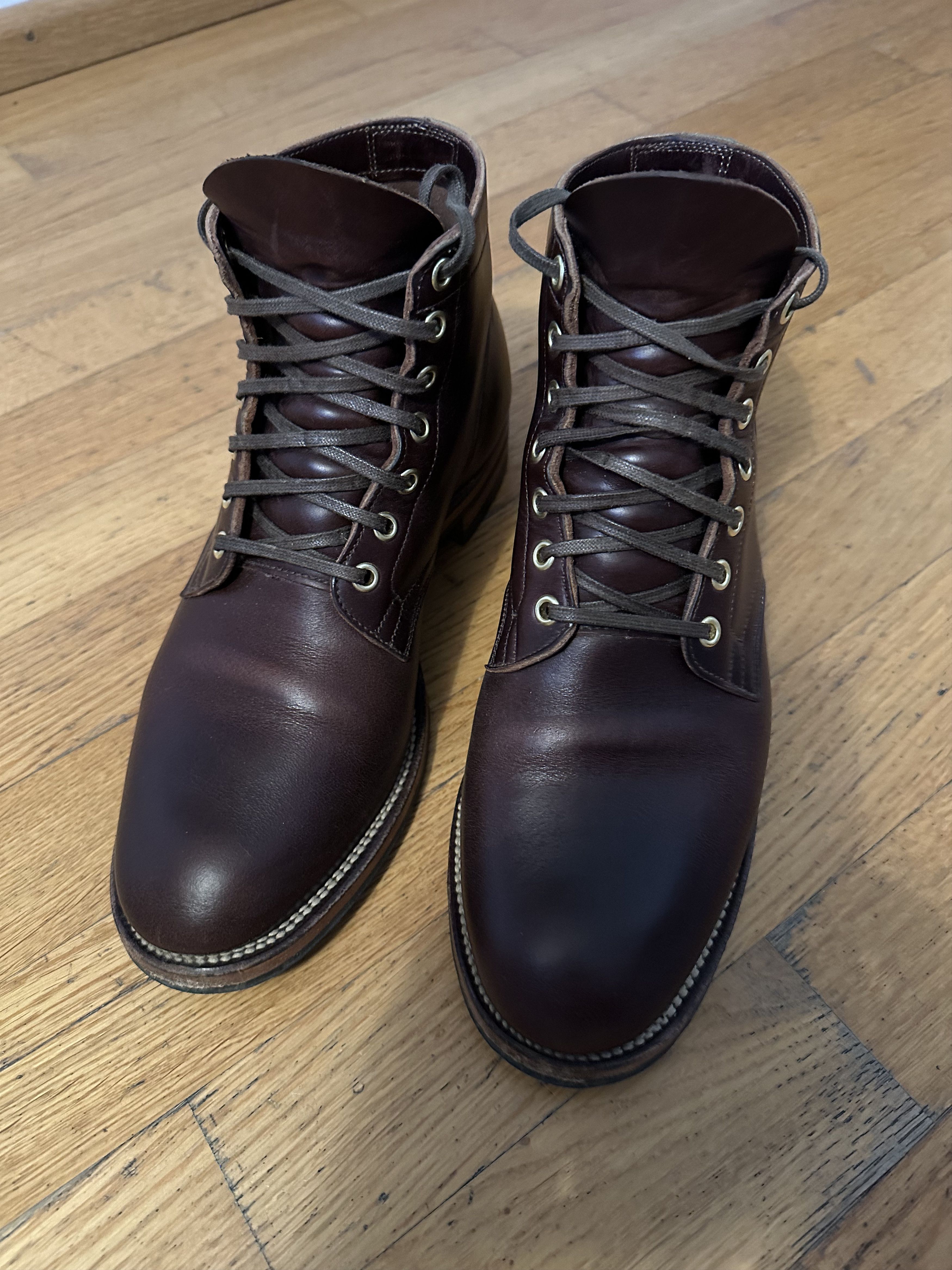 Viberg milkshake suede sidezip - 2050 last