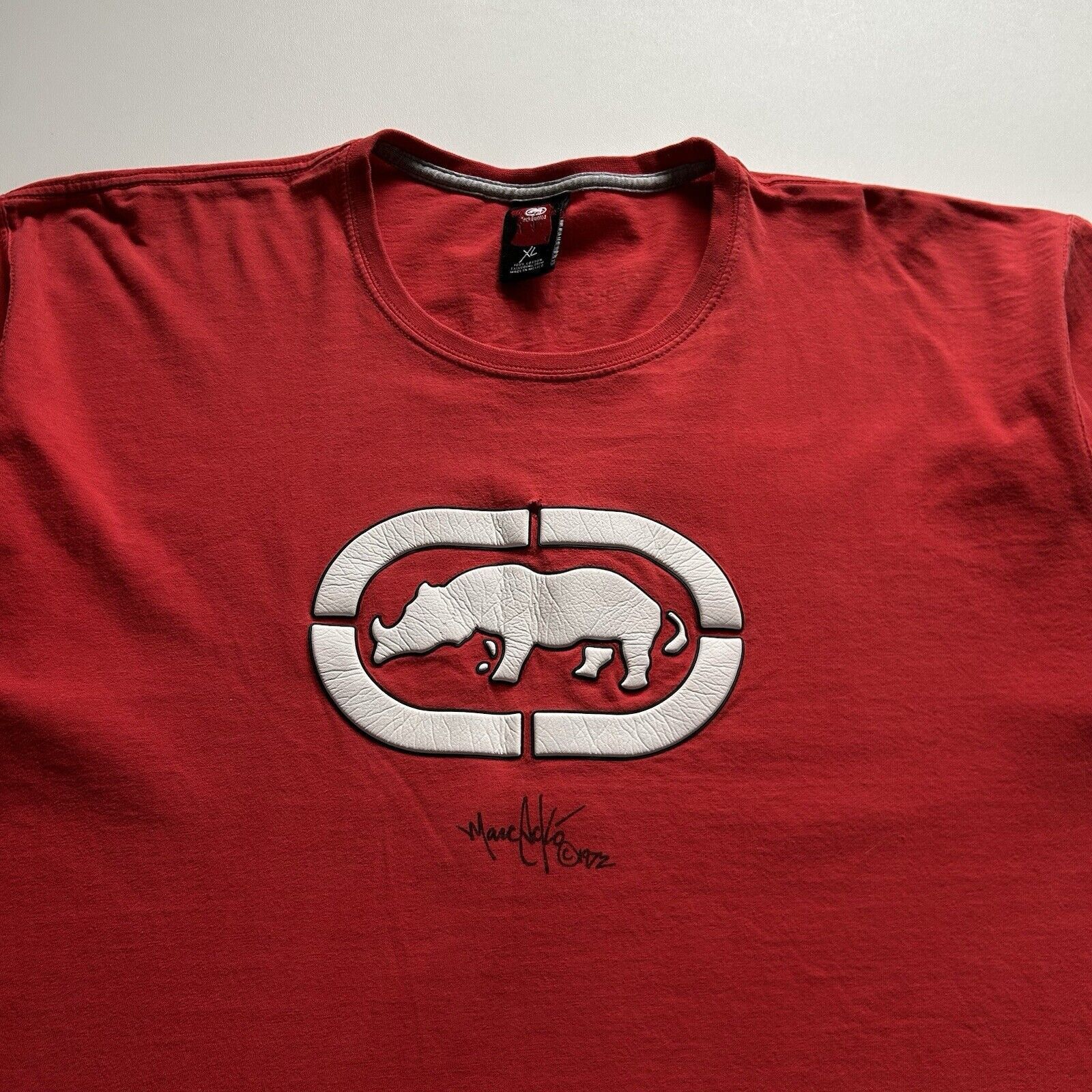 Ecko Unltd. Vintage Y2K Ecko Unltd. Rhino Raised Graphic T Shirt XL Rare Size US XL / EU 56 / 4 - 2 Thumbnail