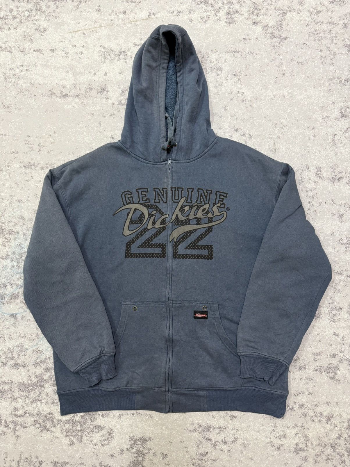 Dickies VINTAGE DICKIES SHERPA LINED ZIP UP SWEATER HOODIE Size US XL / EU 56 / 4 - 3 Thumbnail