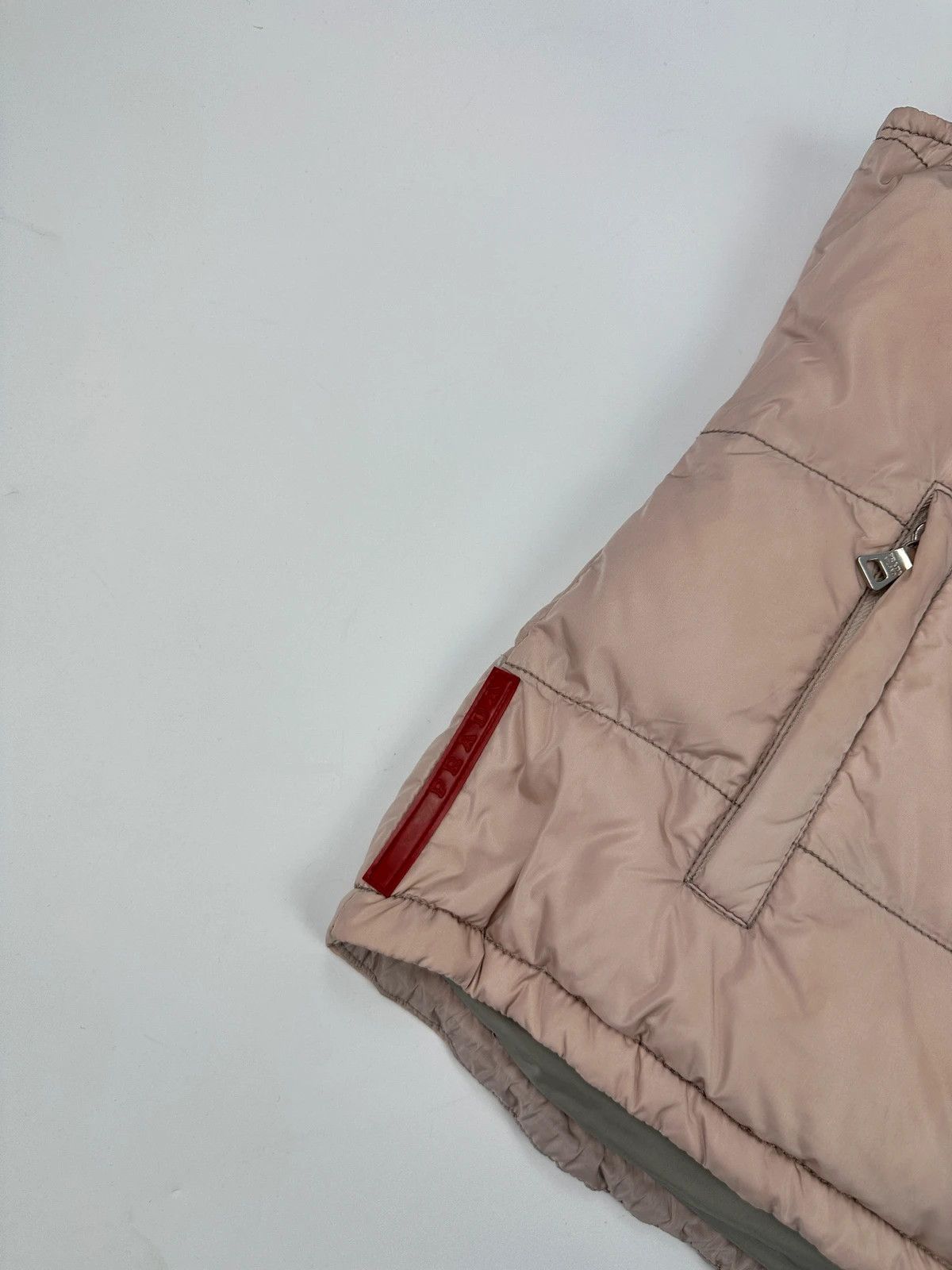 Prada Prada Sport 00s Pink SleevesLess Puffer Vest Down Jacket Size L / US 10 / IT 46 - 2 Thumbnail