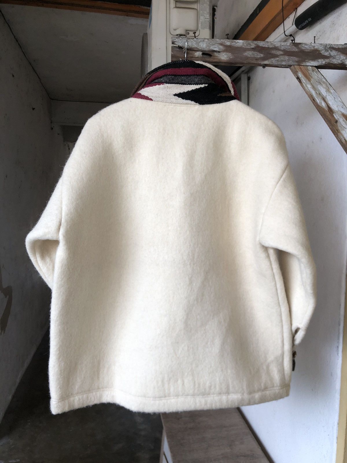 Native Rare🔥Vtg Artesanias Indigenas Hand Made Chimayo Wool Jacket Size US L / EU 52-54 / 3 - 2 Thumbnail