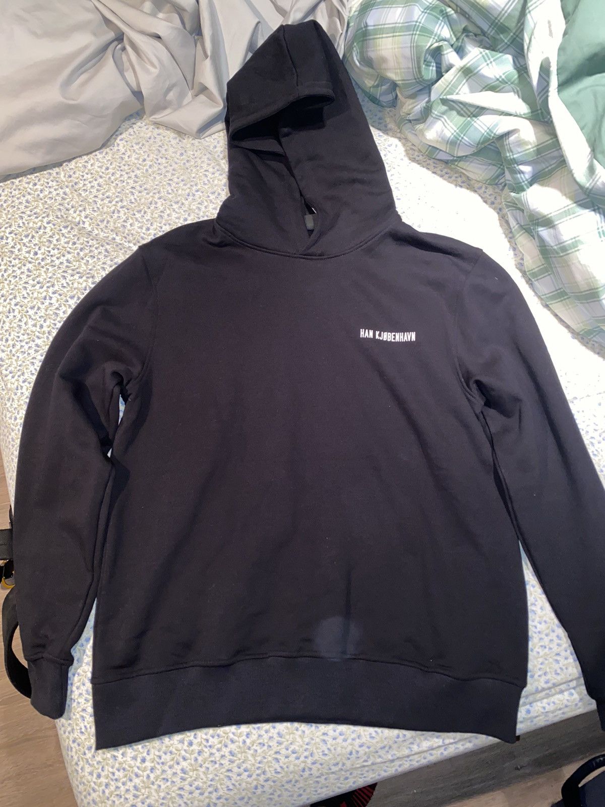 image of Han Kjobenhavn Han Kjøbenhavn Hoodie in Black, Men's (Size XL)