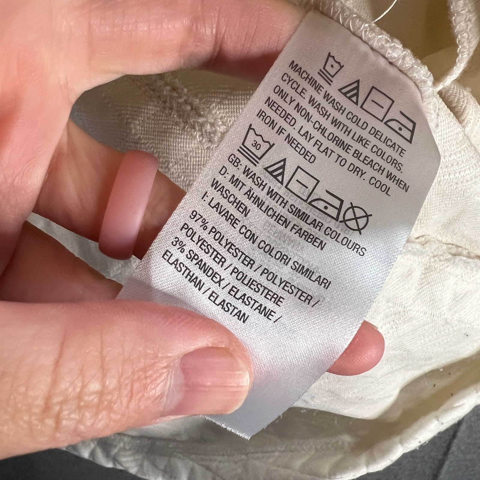 Other Isaac Mizrahi LIVE! Women Jacket Zip Up Ivory Size Large Size L / US 10 / IT 46 - 8 Thumbnail