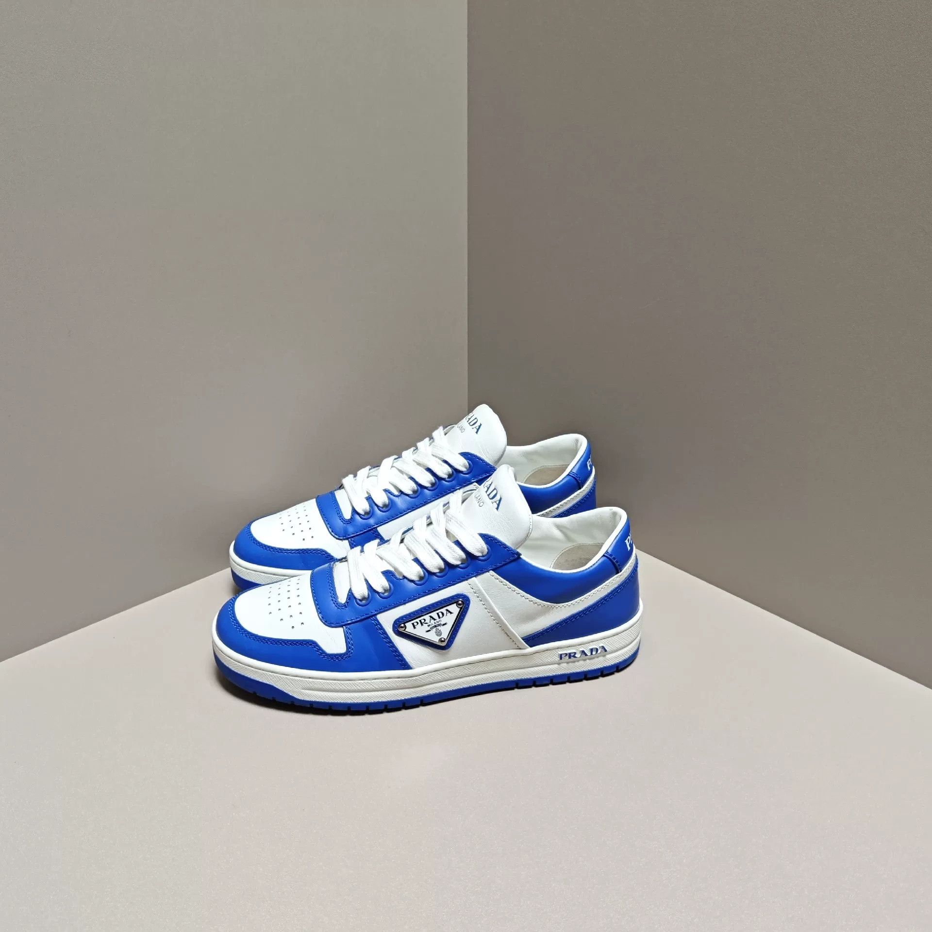 Prada Prada Down Lowtop Sneakers us_6 Women Size US 6 / IT 36 - 1 Thumbnail
