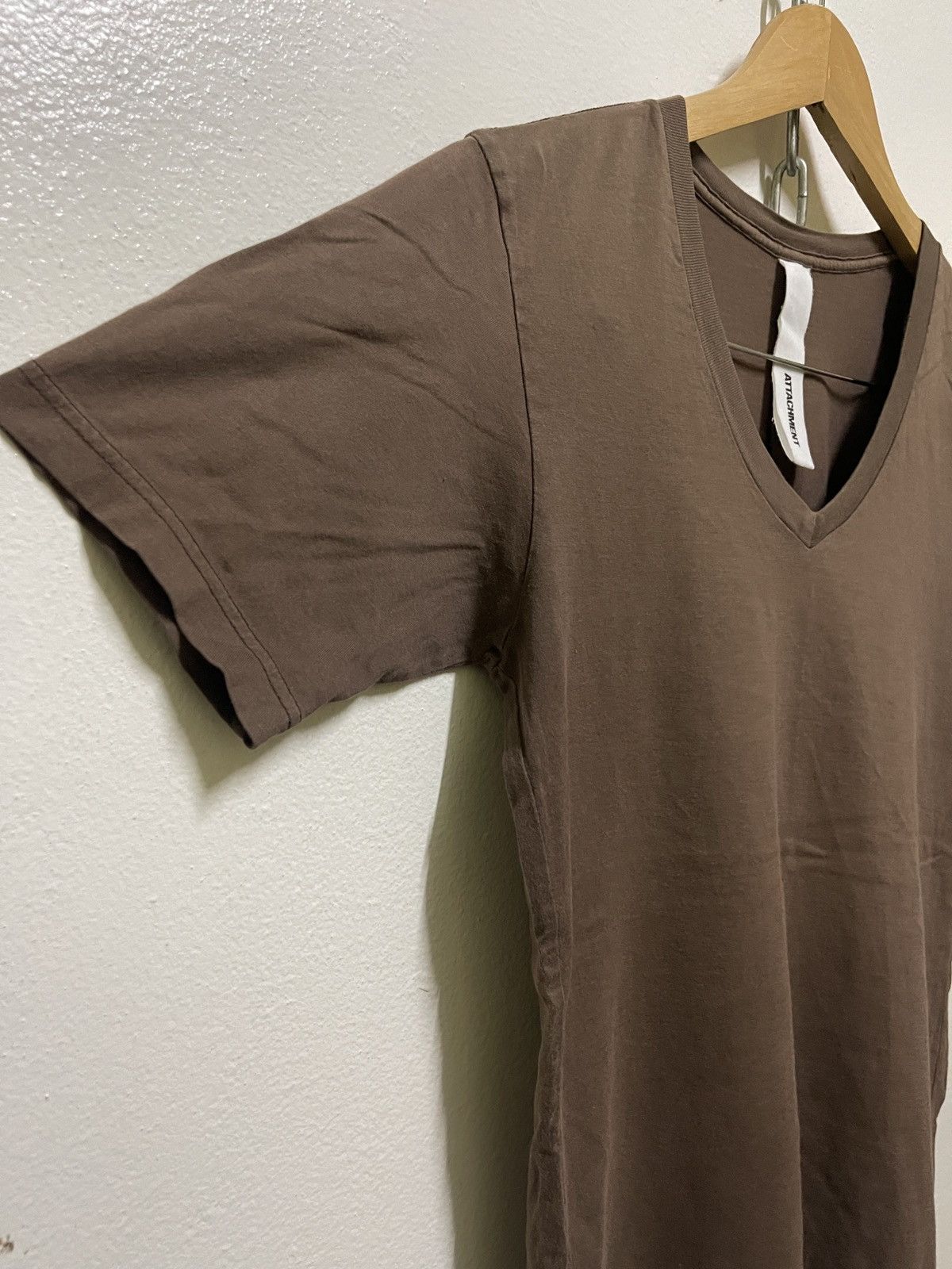 Attachment × Japanese Brand Attachment V Neck T Shirt Faded Size US S / EU 44-46 / 1 - 2 Thumbnail