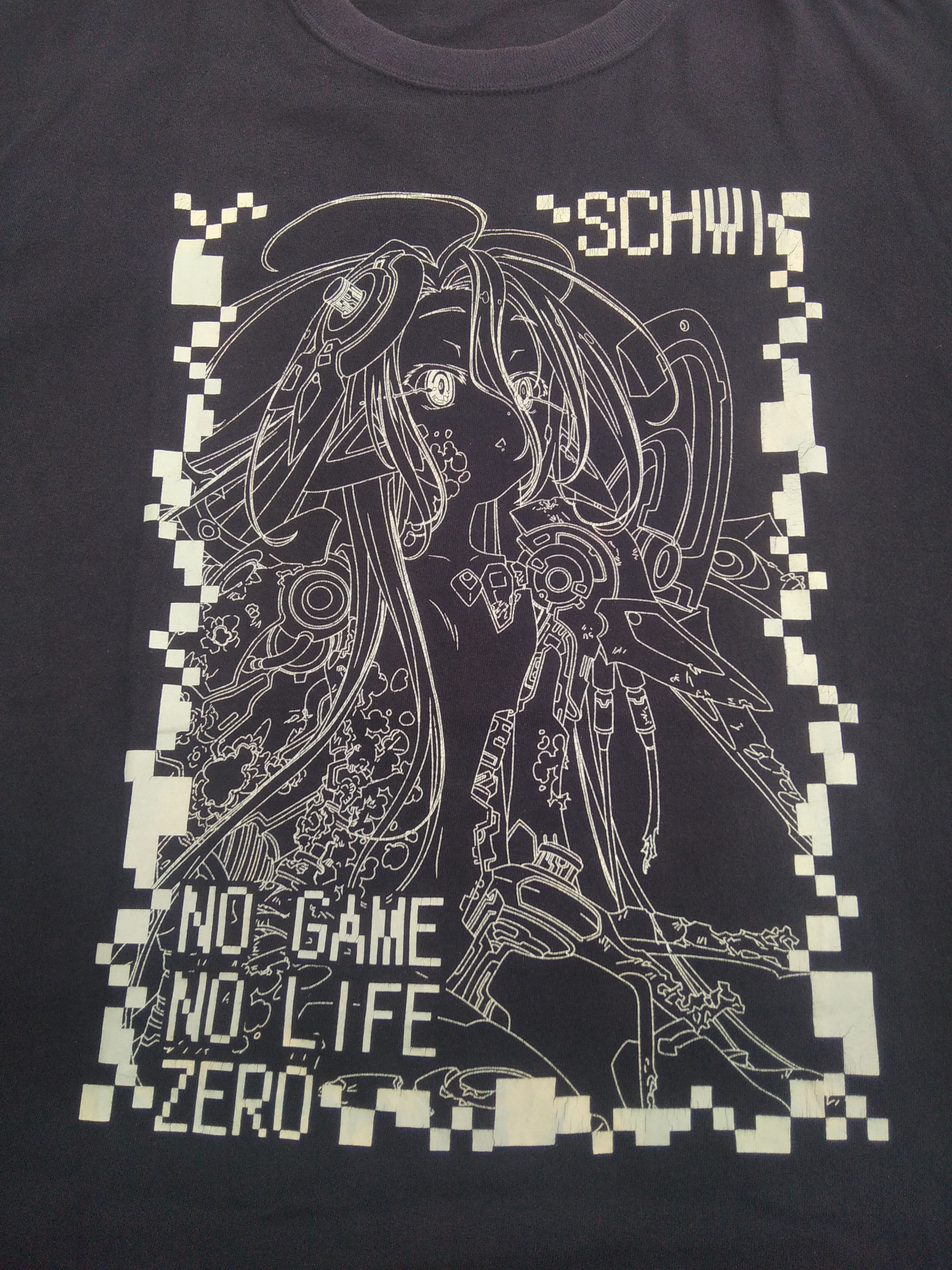 Anime No Game No Life Anime. Deus Ex Machina Schwi Size US XL / EU 56 / 4 - 1 Thumbnail