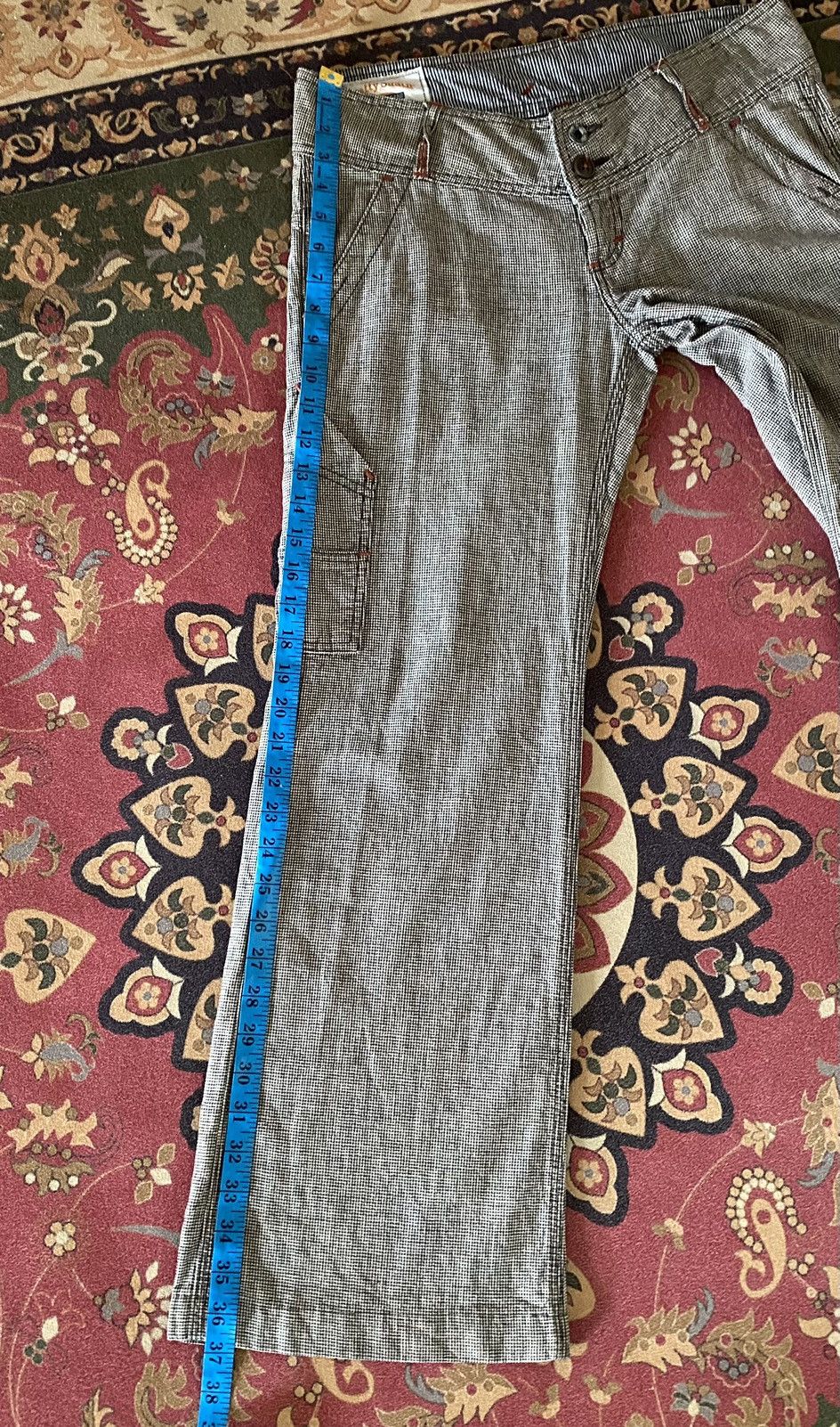 If Six Was Nine Vintage Japanese Brand Baggy Betty Smith Carpenter Pant Size US 31 - 15 Thumbnail
