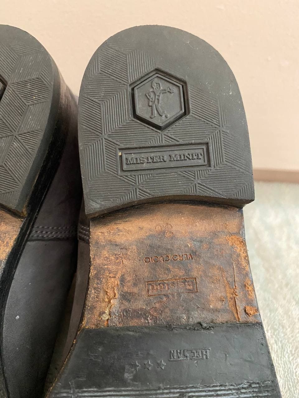 Belstaff × Vintage 🔥 BELSTAFF Women's Gray Leather Biker Boots Size US 6 / IT 36 - 9 Thumbnail