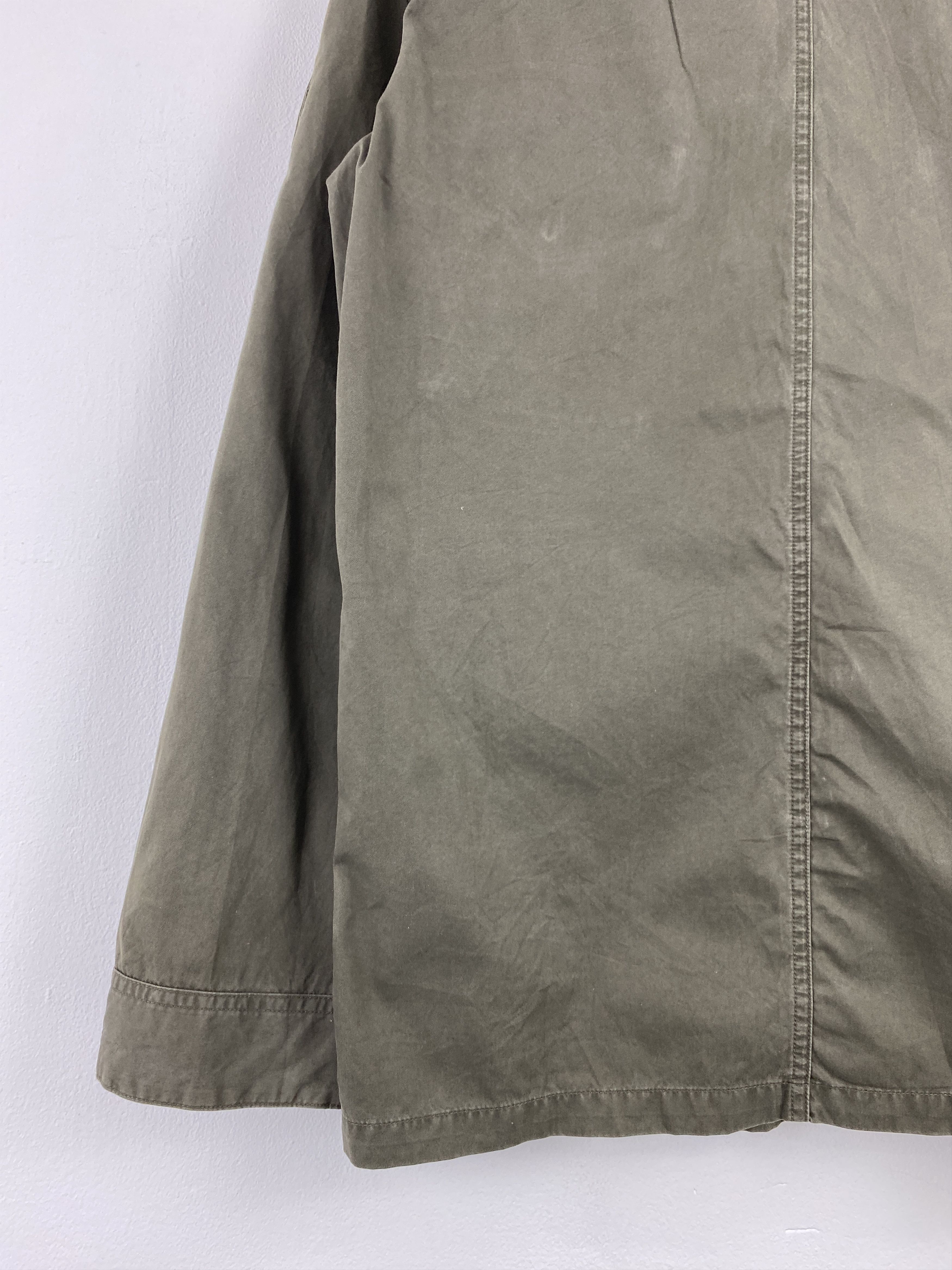 Vintage Back Number Button Ups Military Style Jacket JA0116