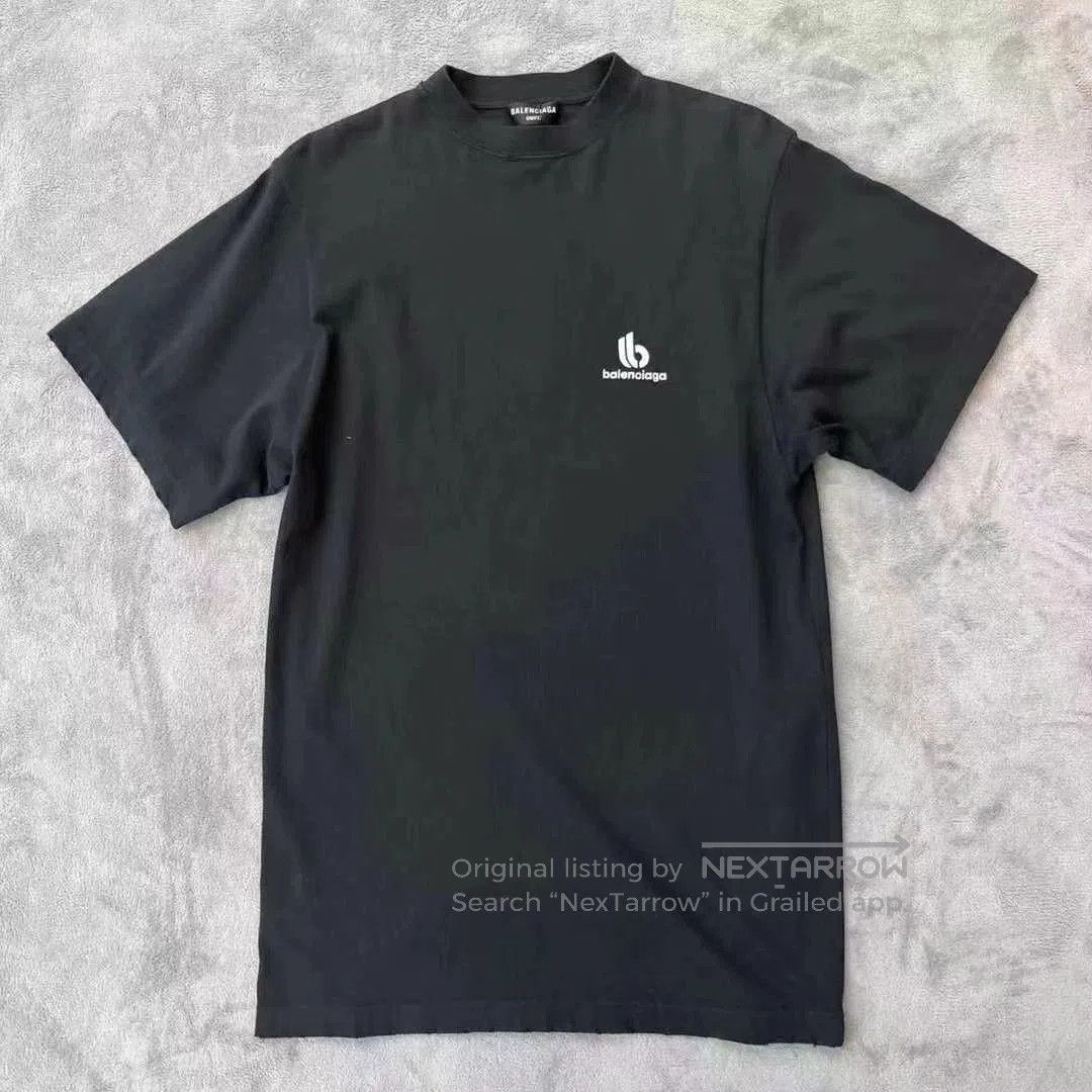 Balenciaga Balenciaga Logo Short Sleeve T-Shirt. Size US L / EU 52-54 / 3 - 1 Thumbnail