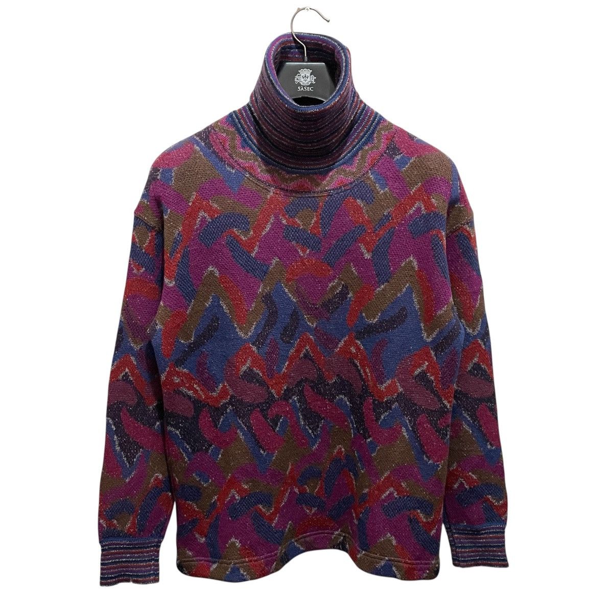 Missoni MISSONI SPORT TURTLENECK KNIT SWEATER Size S / US 4 / IT 40 - 6 Thumbnail