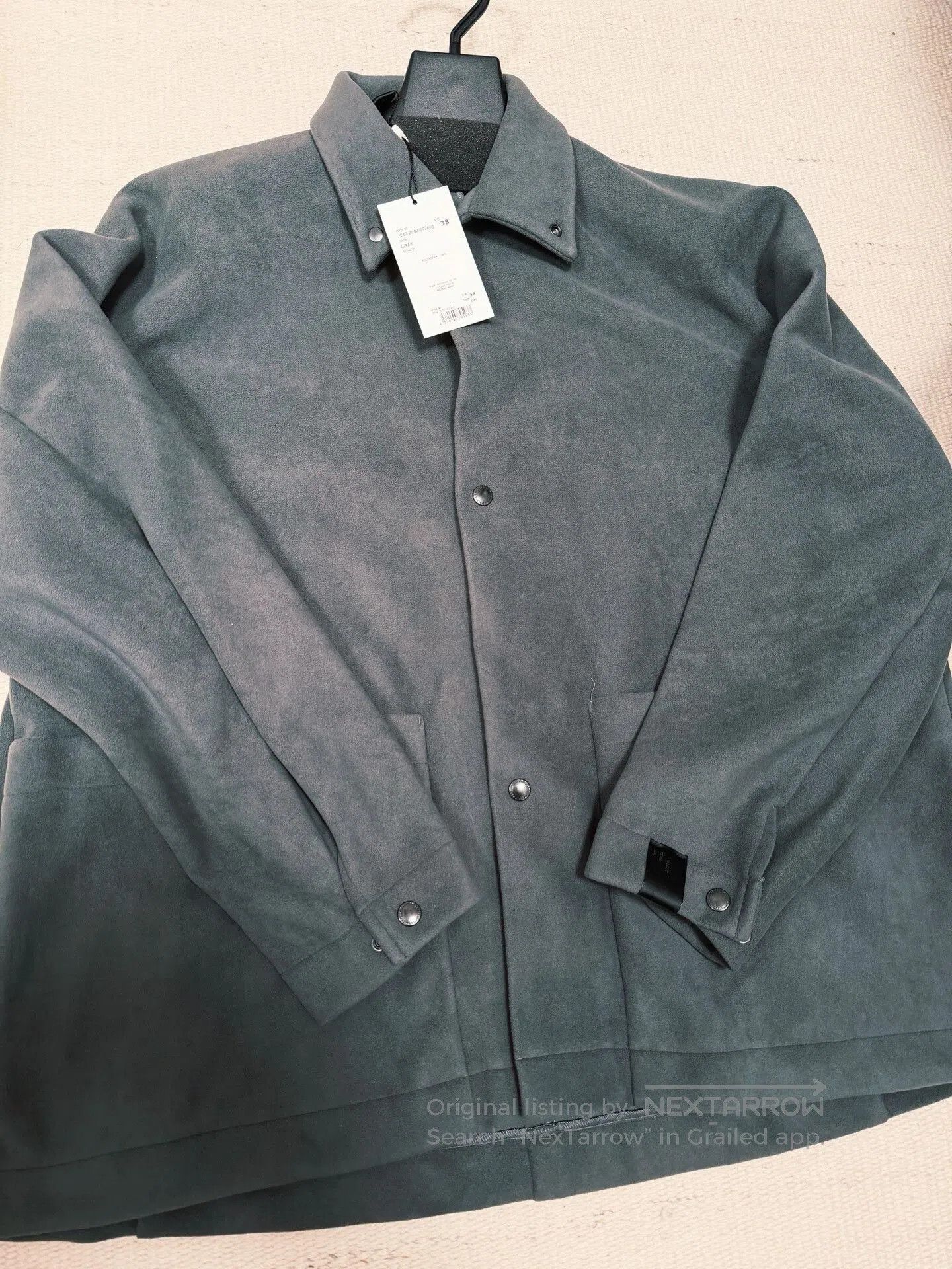 N.Hoolywood minimalist commuting anti-static shirt jacket. Size US M / EU 48-50 / 2 - 1 Thumbnail