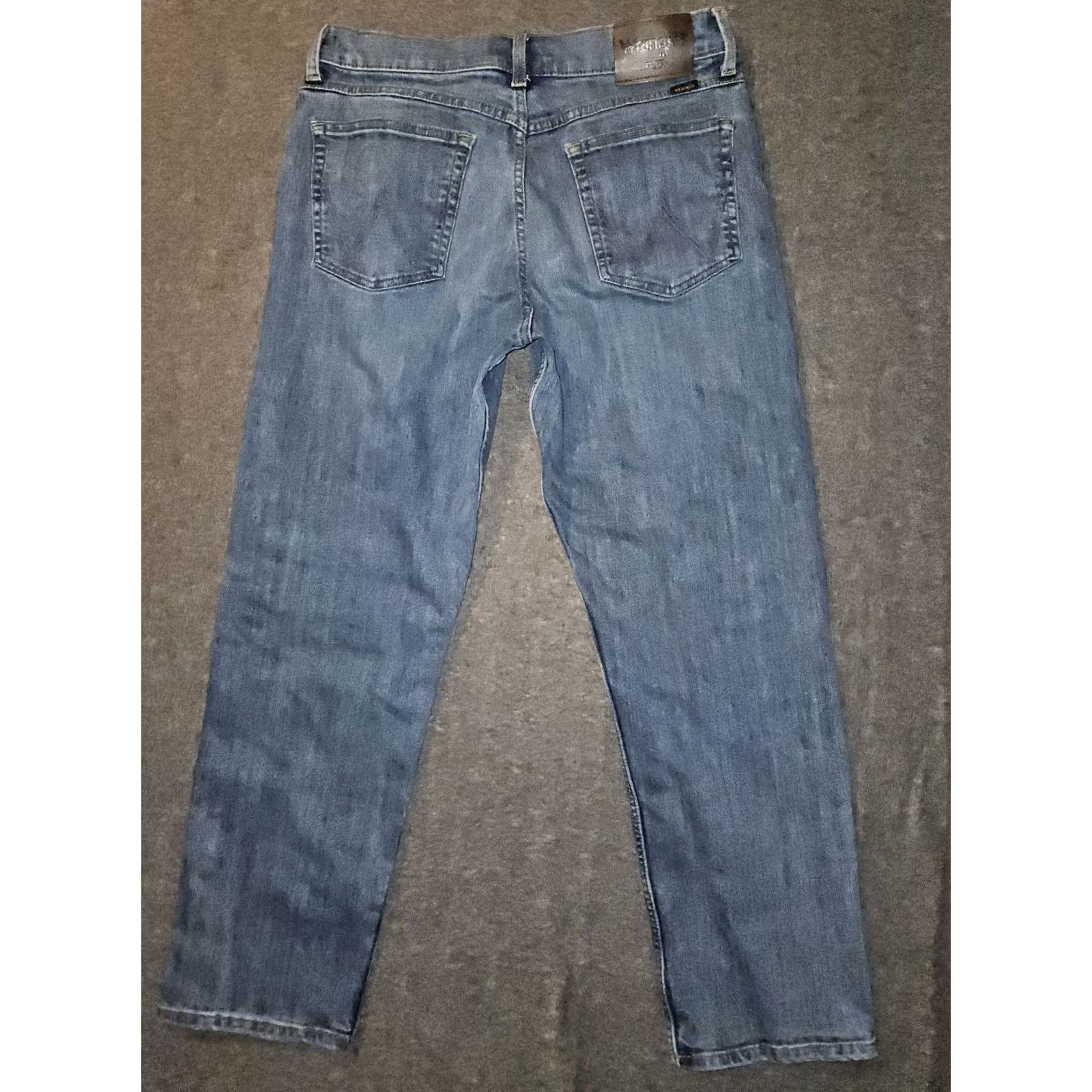 Wrangler Wrangler Jeans Straight Leg Relaxed Fit Men's 32x30 Blue Denim Mid Rise Size US 36 / EU 52 - 6 Thumbnail