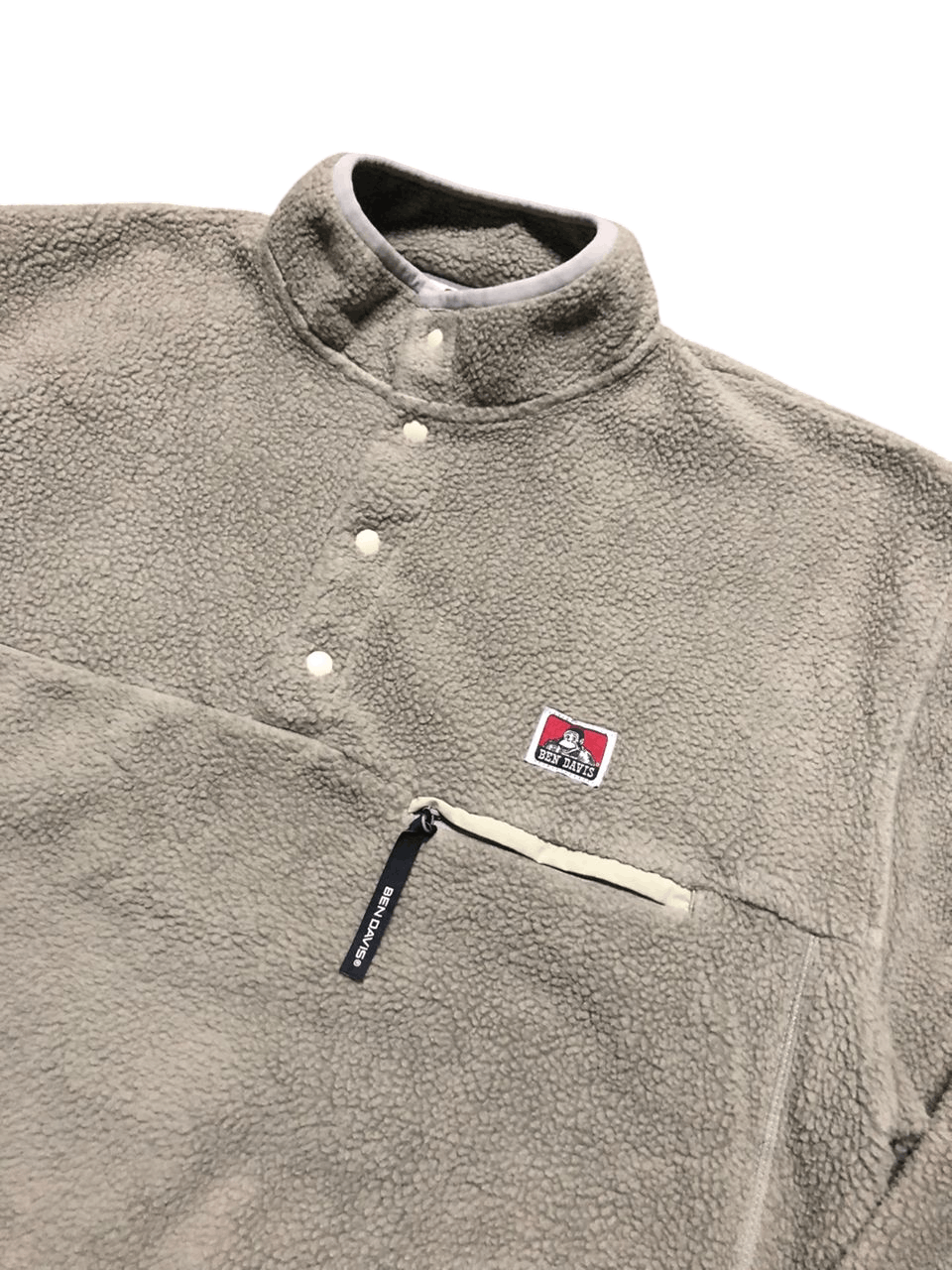 Ben Davis Ben Davis Half Snap Button Fleece Jacket Size US XL / EU 56 / 4 - 3 Thumbnail