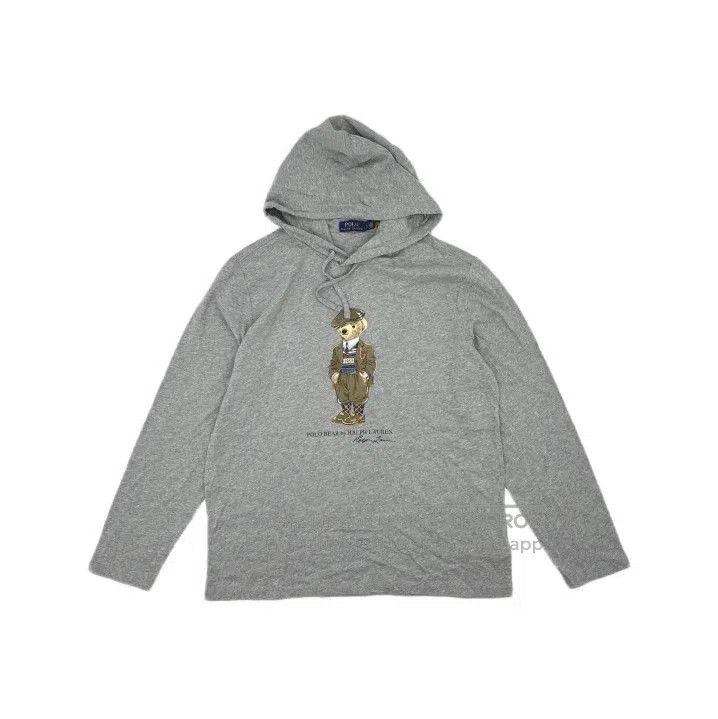 Polo Ralph Lauren Polo Ralph Lauren Gray Hooded Long. Size US L / EU 52-54 / 3 - 2 Thumbnail