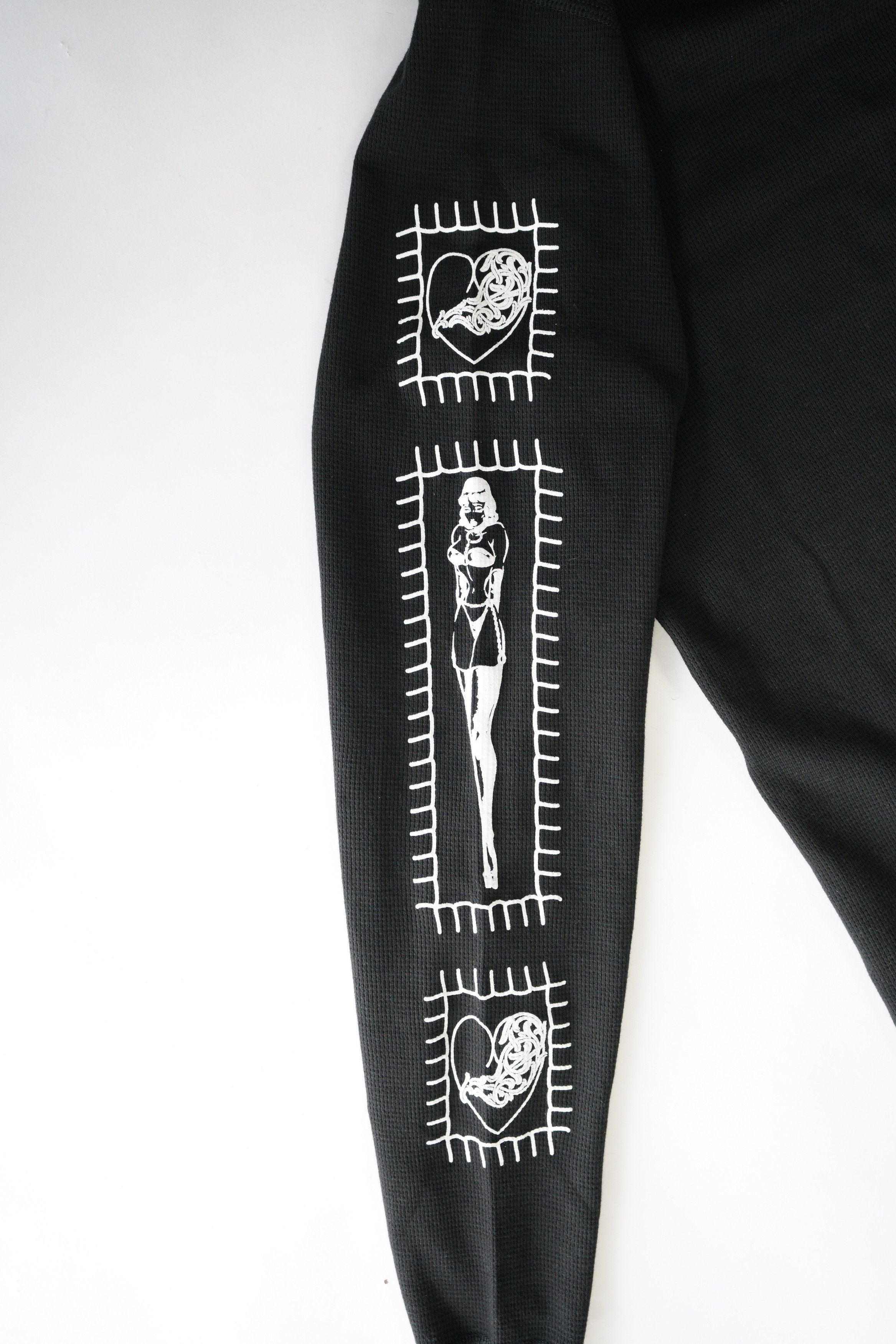 Chrome Hearts Chrome Hearts Deadly Doll Waffle Long Sleeve Size US XL / EU 56 / 4 - 6 Thumbnail