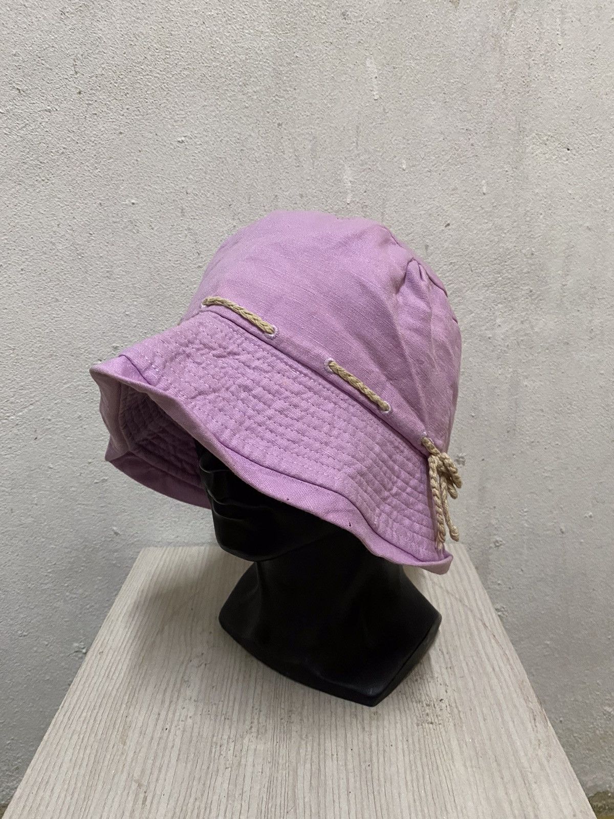 Japanese Brand Japanese Brand Chubby Pucks Plain Bucket Hat Size ONE SIZE - 3 Thumbnail