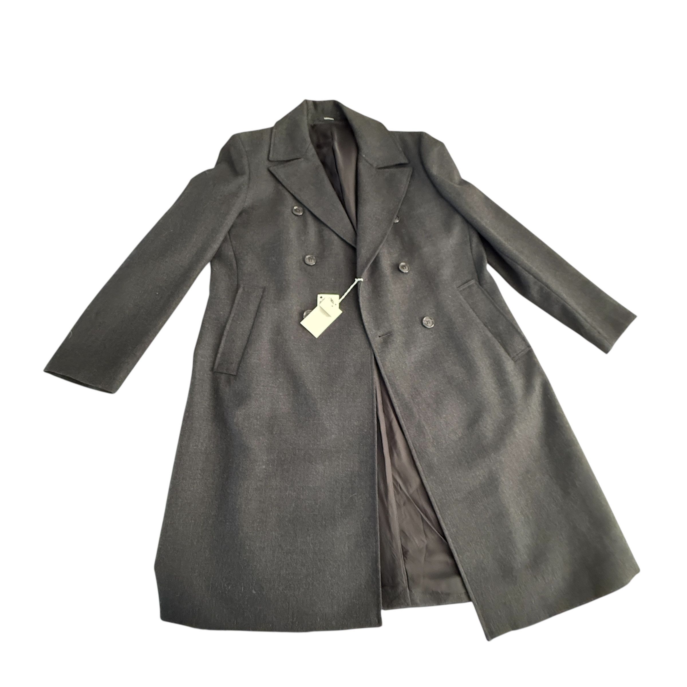 Club Monaco Club Monaco Men's Winter Wool Coat, Black, Size 42 Size US L / EU 52-54 / 3 - 3 Thumbnail