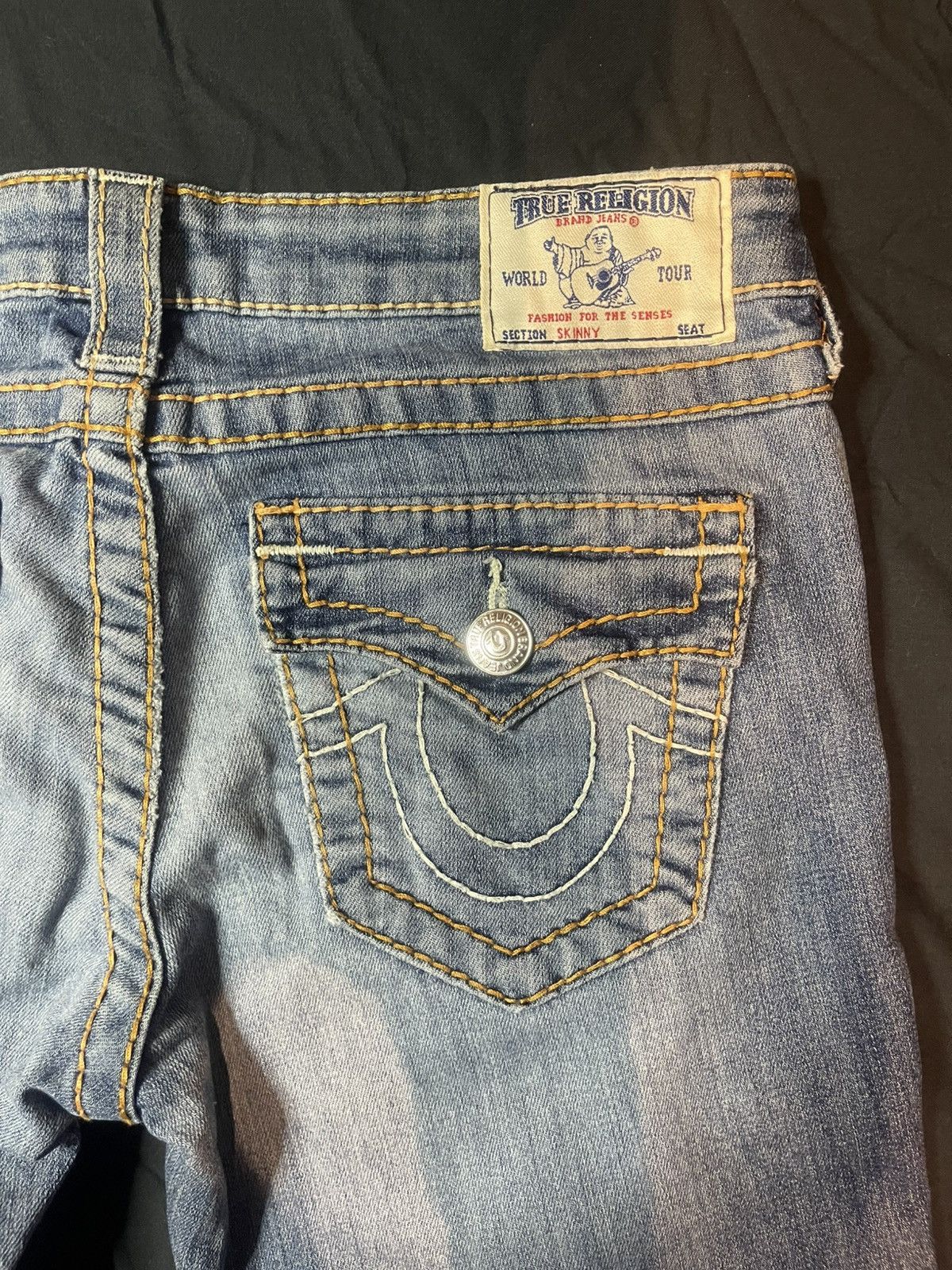 True Religion TRUE RELIGION Skinny wflps Big T Havana Size 28" / US 6 / IT 42 - 4 Thumbnail