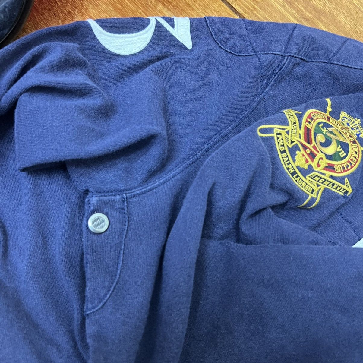 Polo Ralph Lauren Y2K Ralph Lauren Polo Vintage Rugby Shirt Blue Collar Size US L / EU 52-54 / 3 - 5 Thumbnail